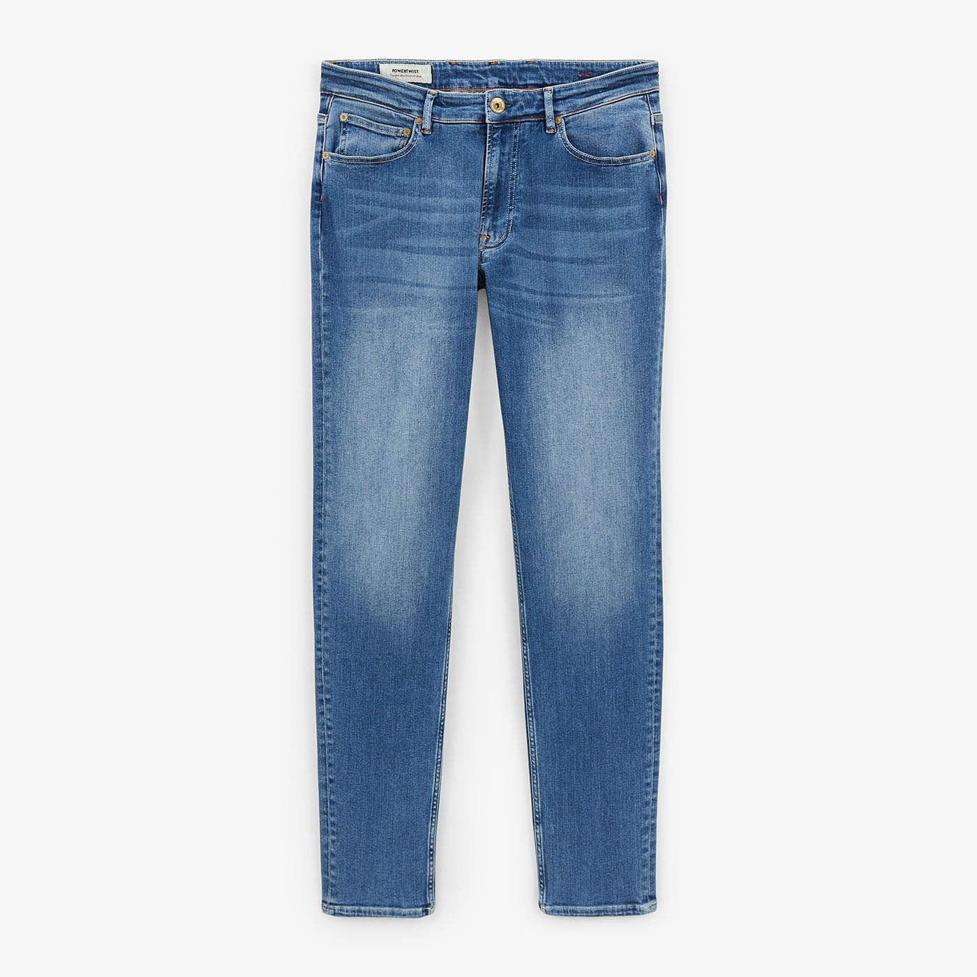 Jean 325 slim powertwist bleu denim