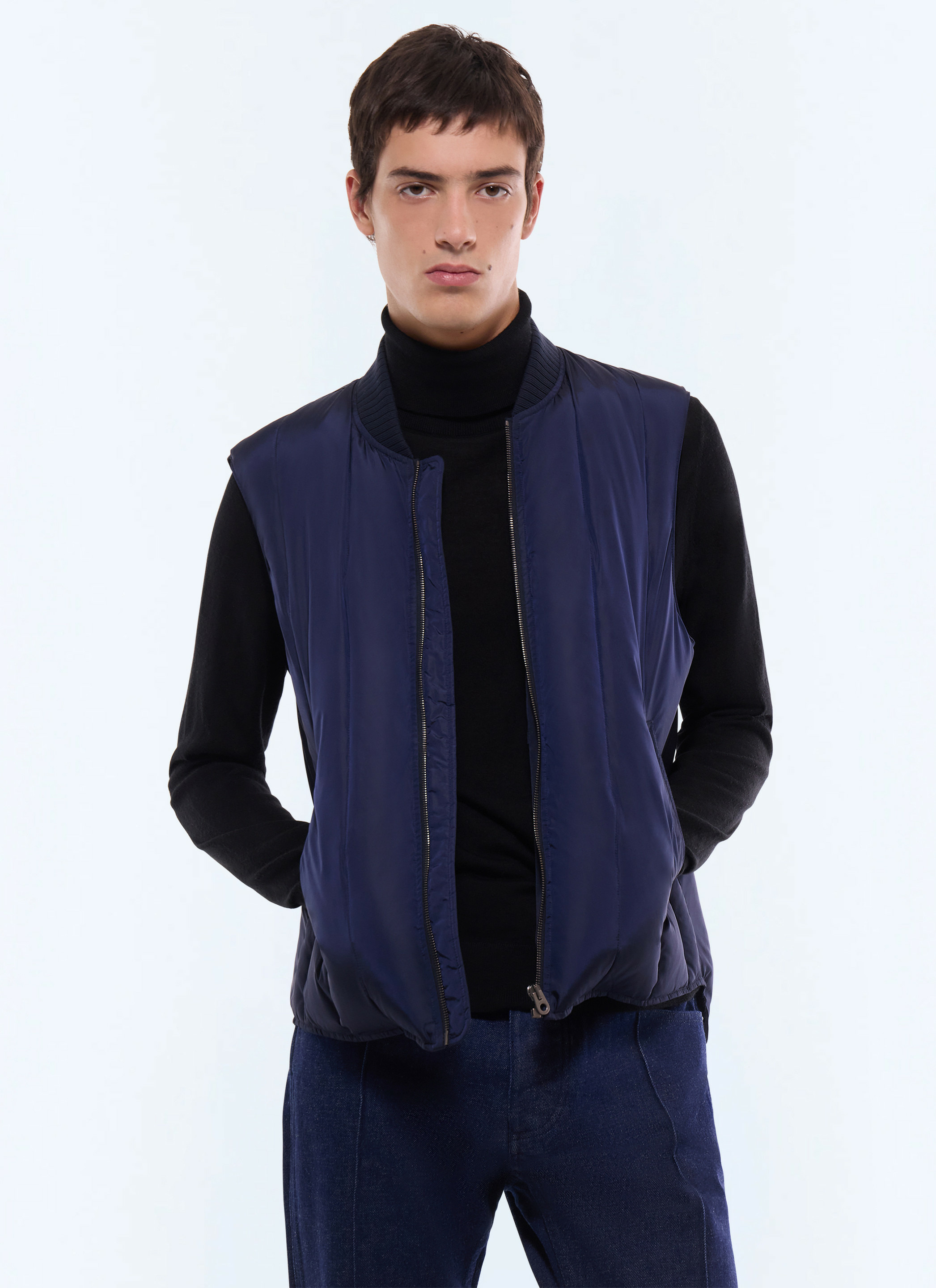 Doudoune matelassée en tissu déperlant