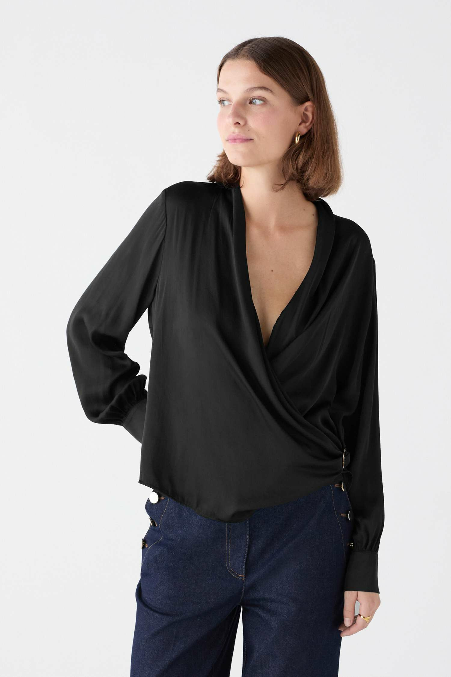 Blouse coeurly