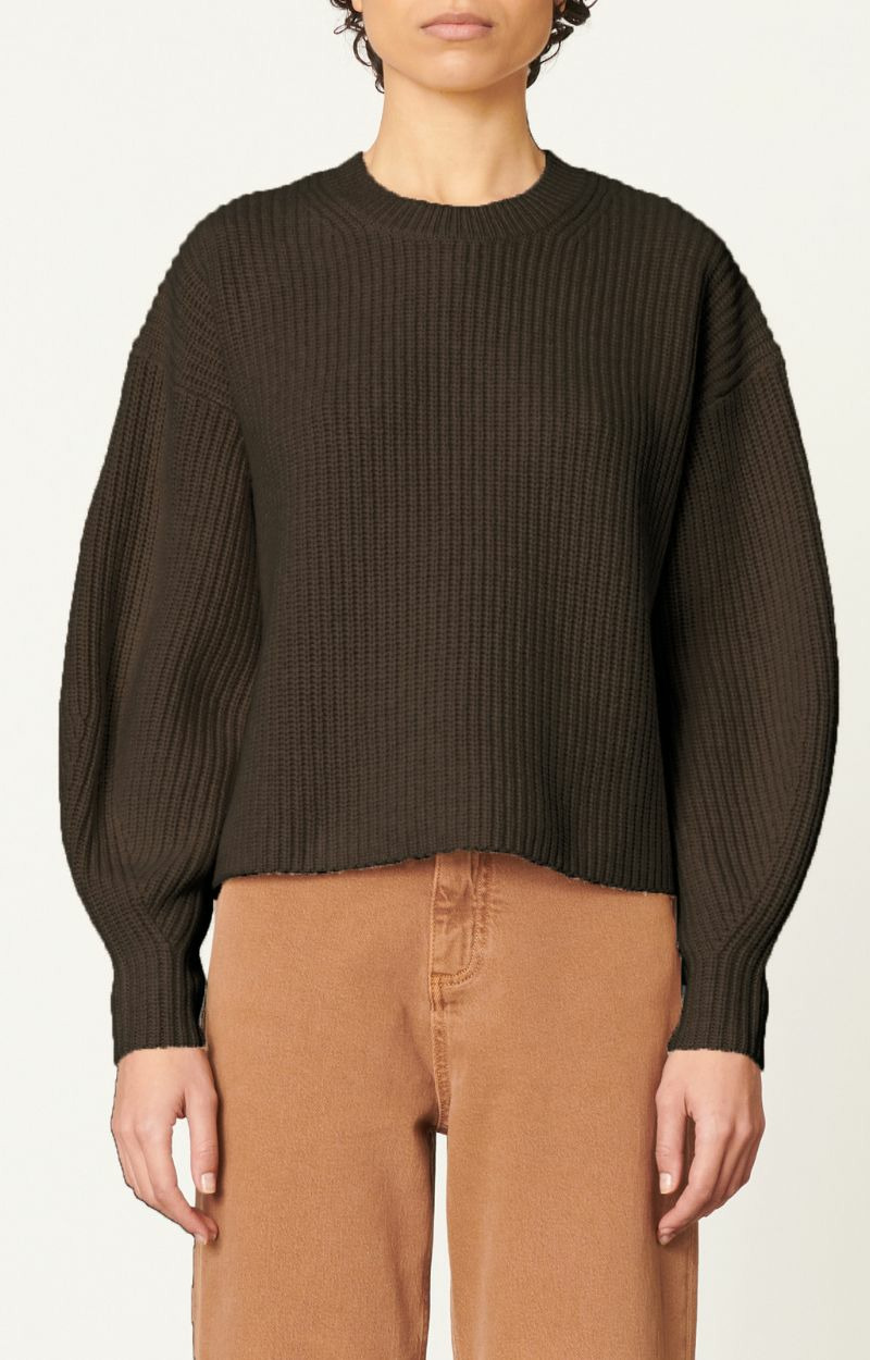 PULL COL ROND BOURGEON