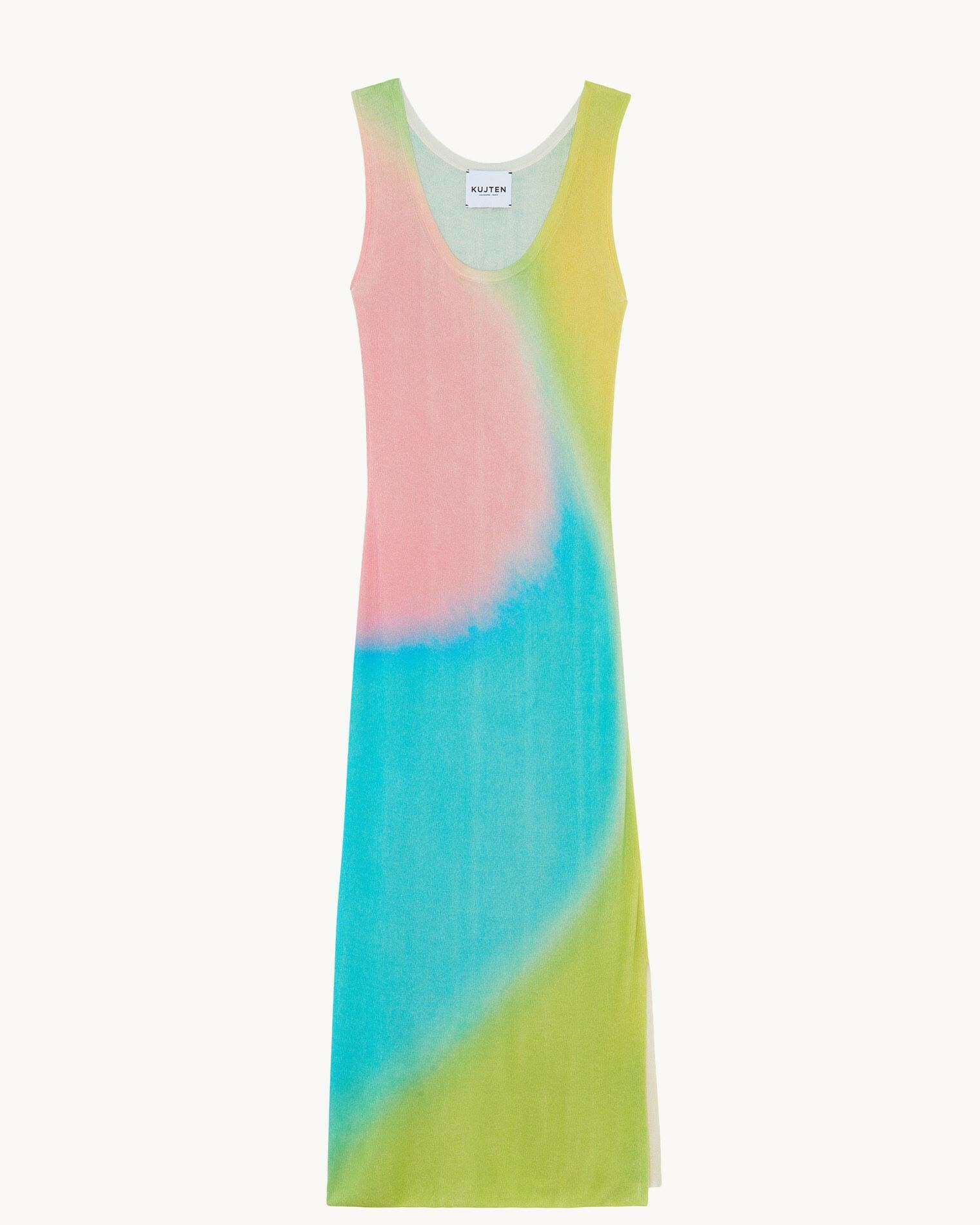 Robe Nisha Robe Longue Débardeur Soie et Cachemire, 1 fil