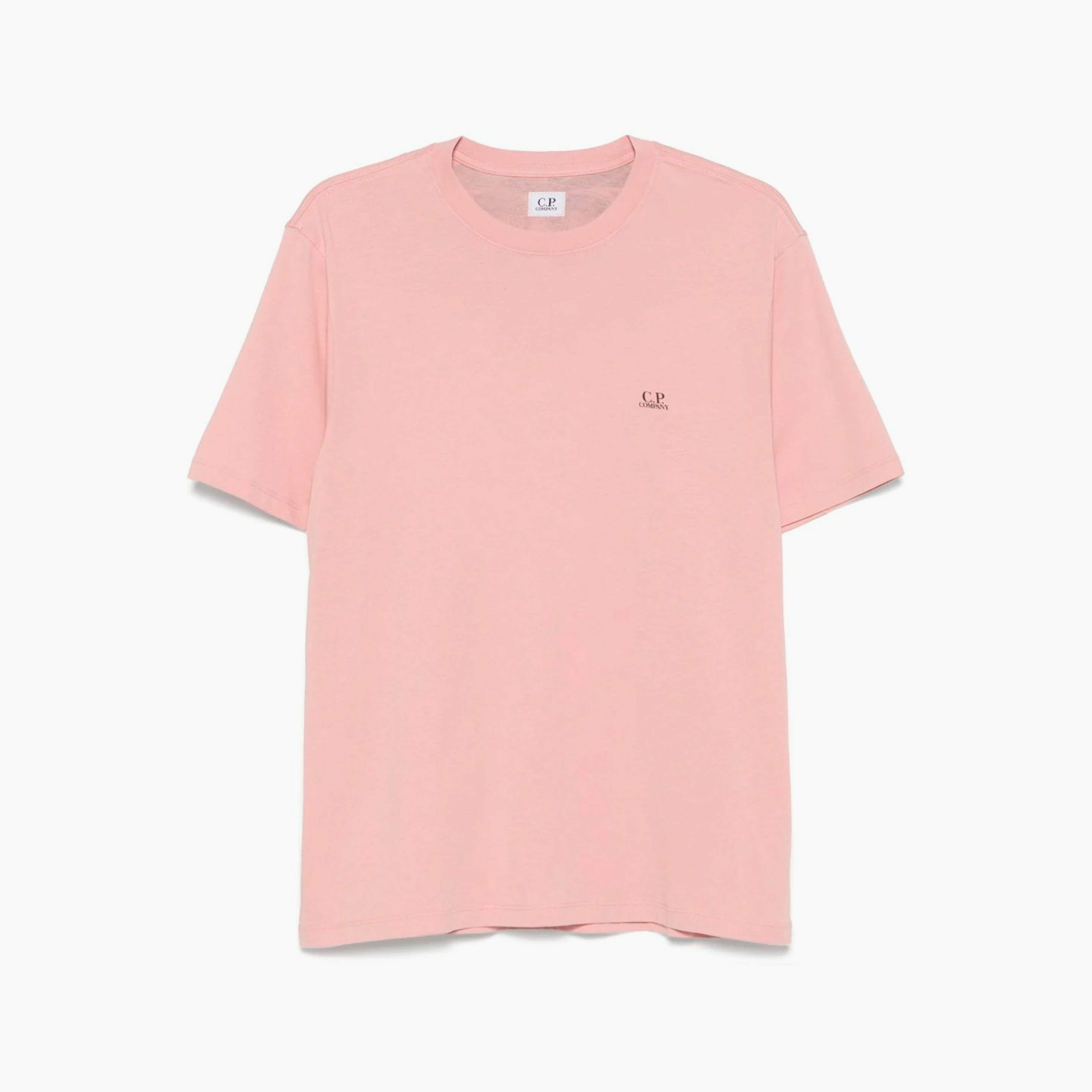 CP Company T-Shirt Logo Noir Rose