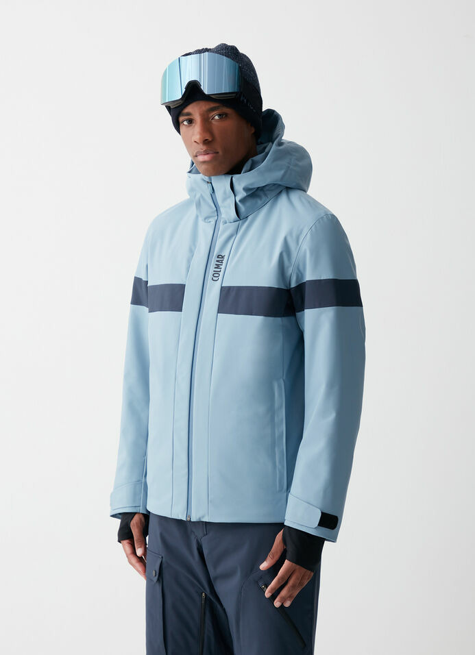 Veste de ski avec insert bicolore