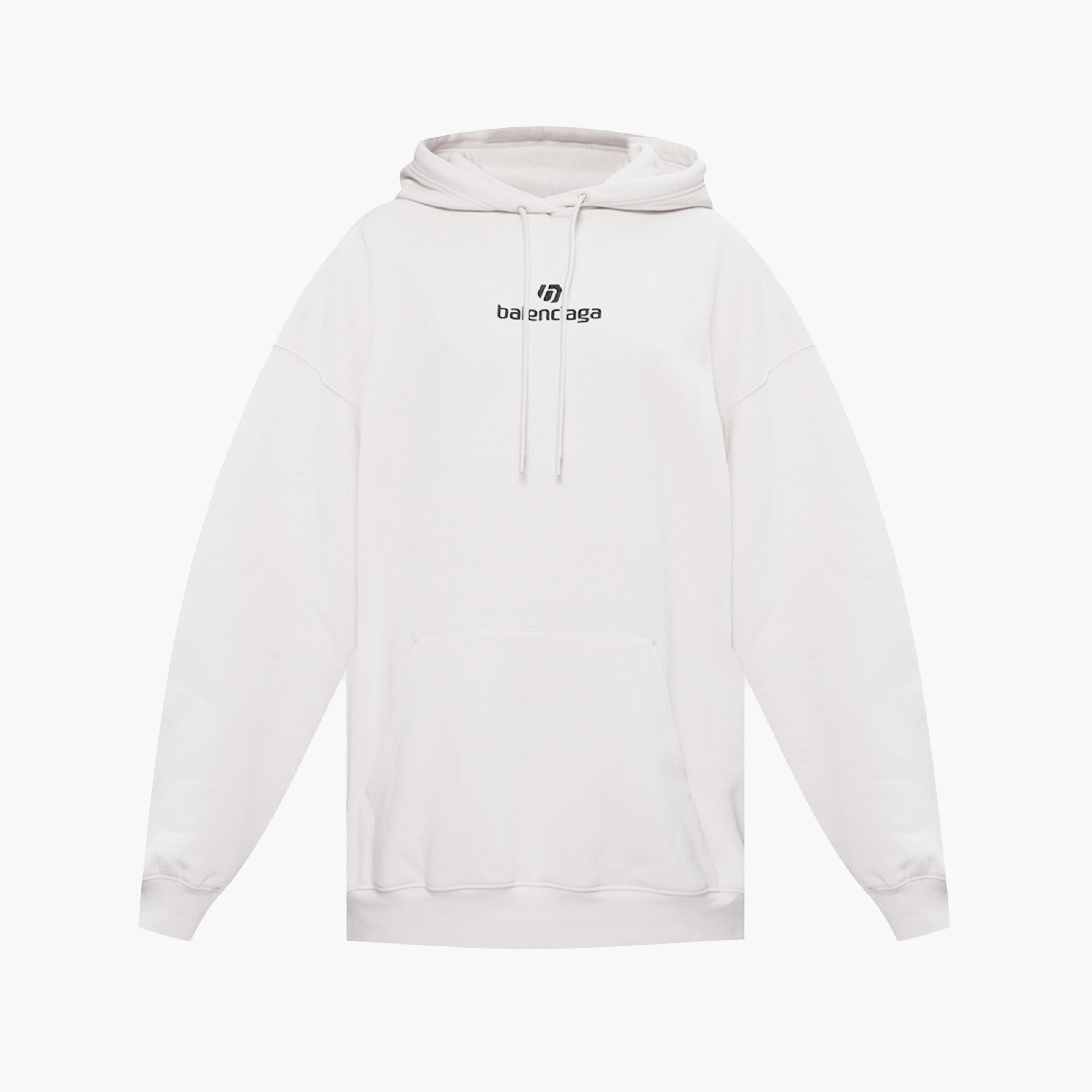 Balenciaga Hoodie Sponsor Blanc