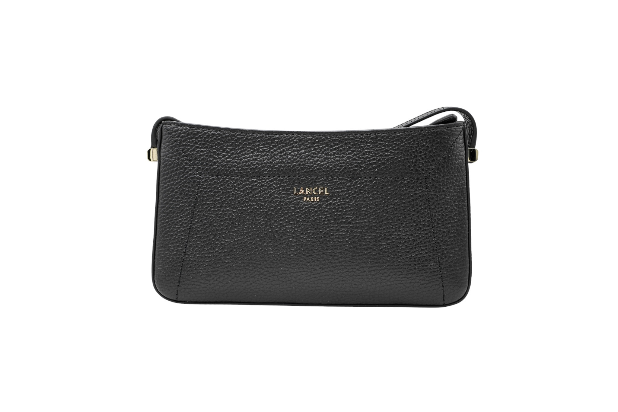 Lettrine De Lancel - Mini sac zippé - Noir