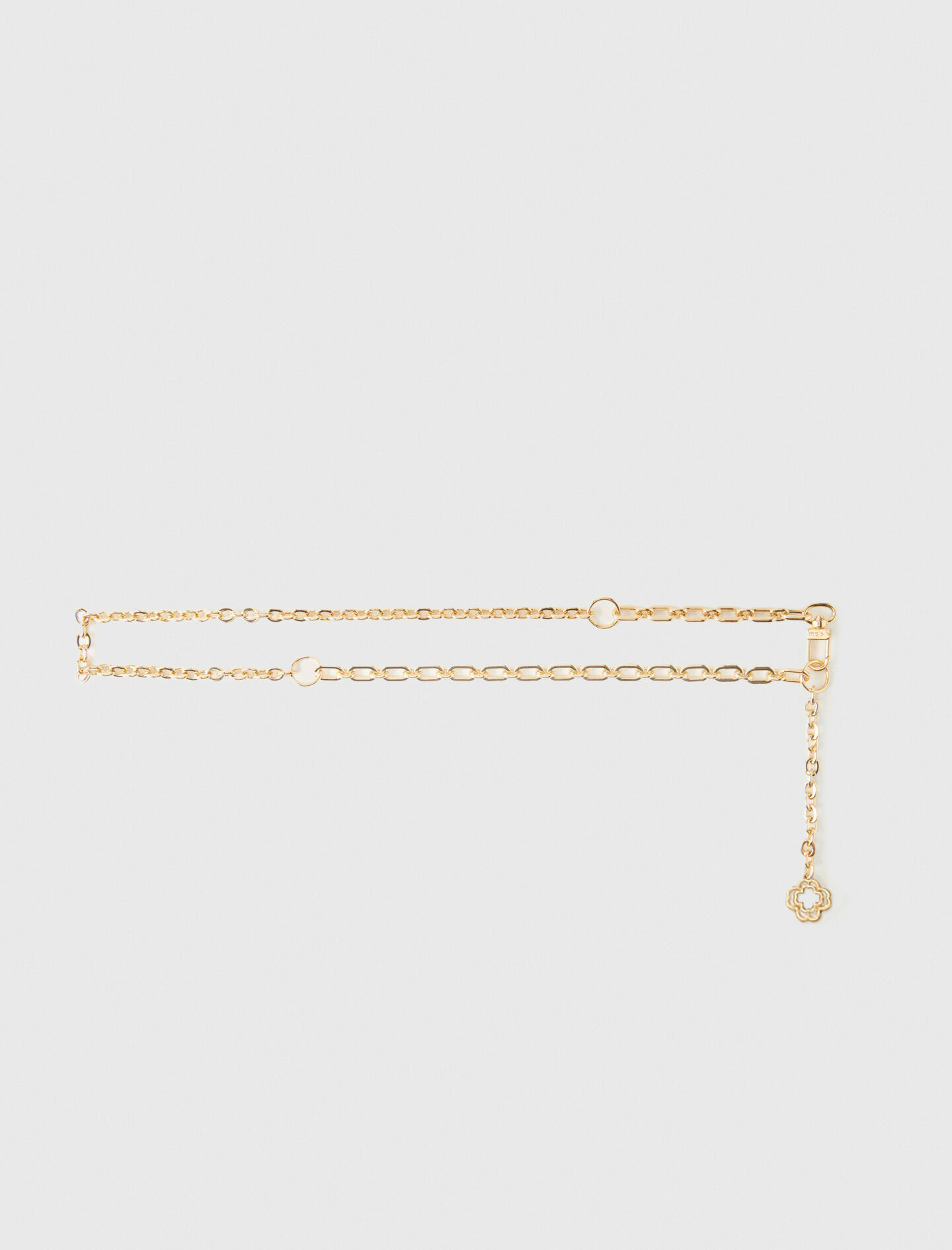 Ceinture chaîne à logo clover