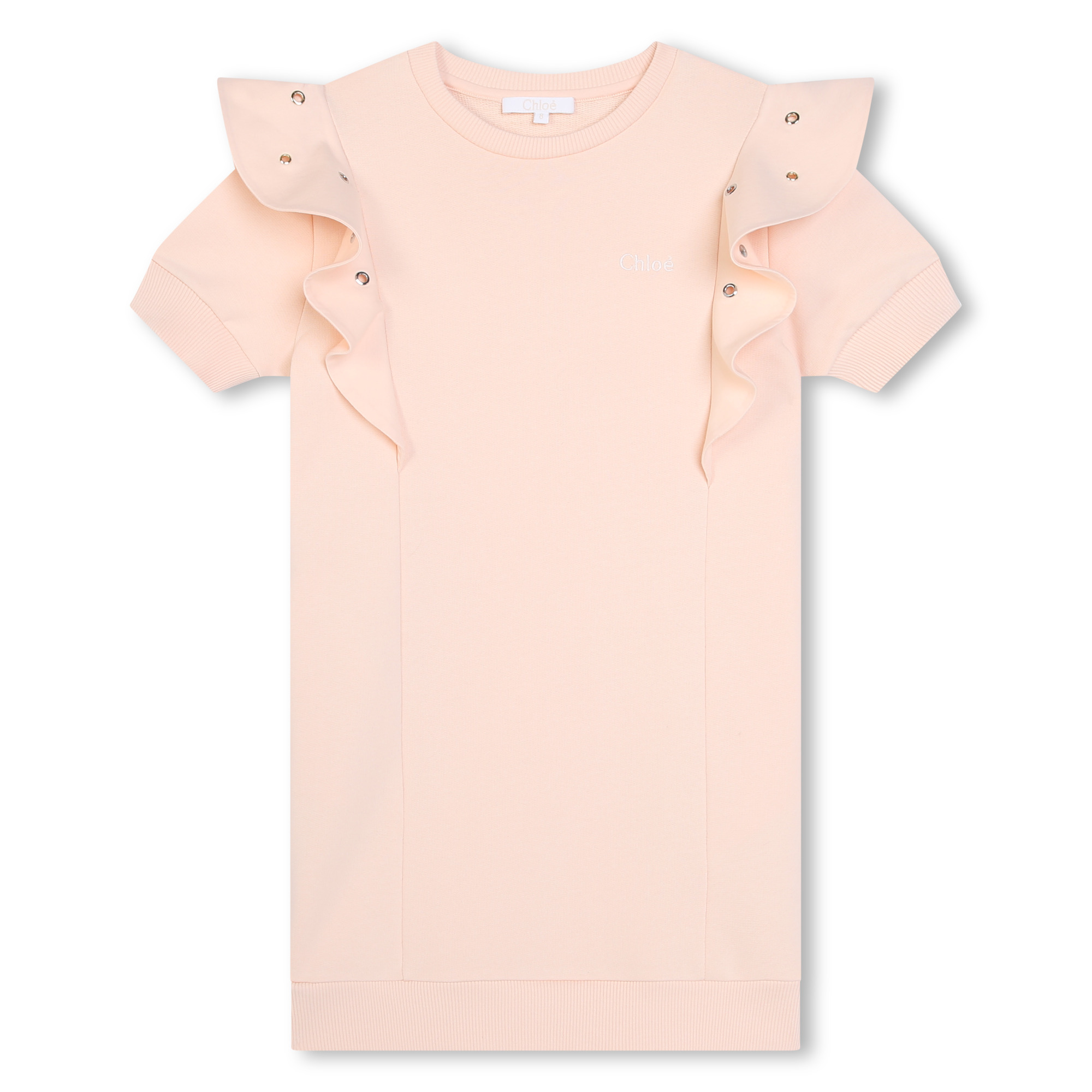 ROBE MANCHES COURTES