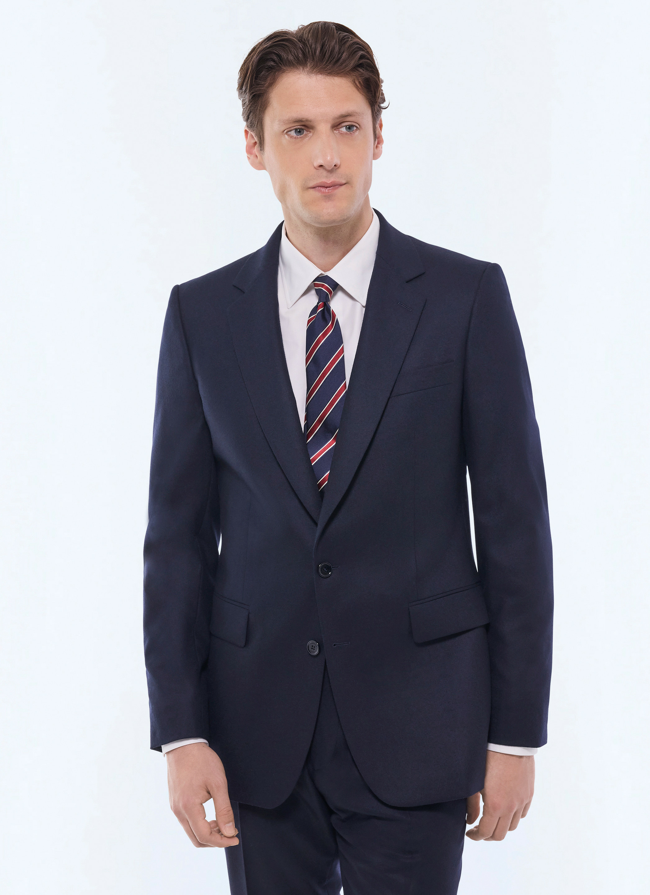 Veste de costume ajustée en laine