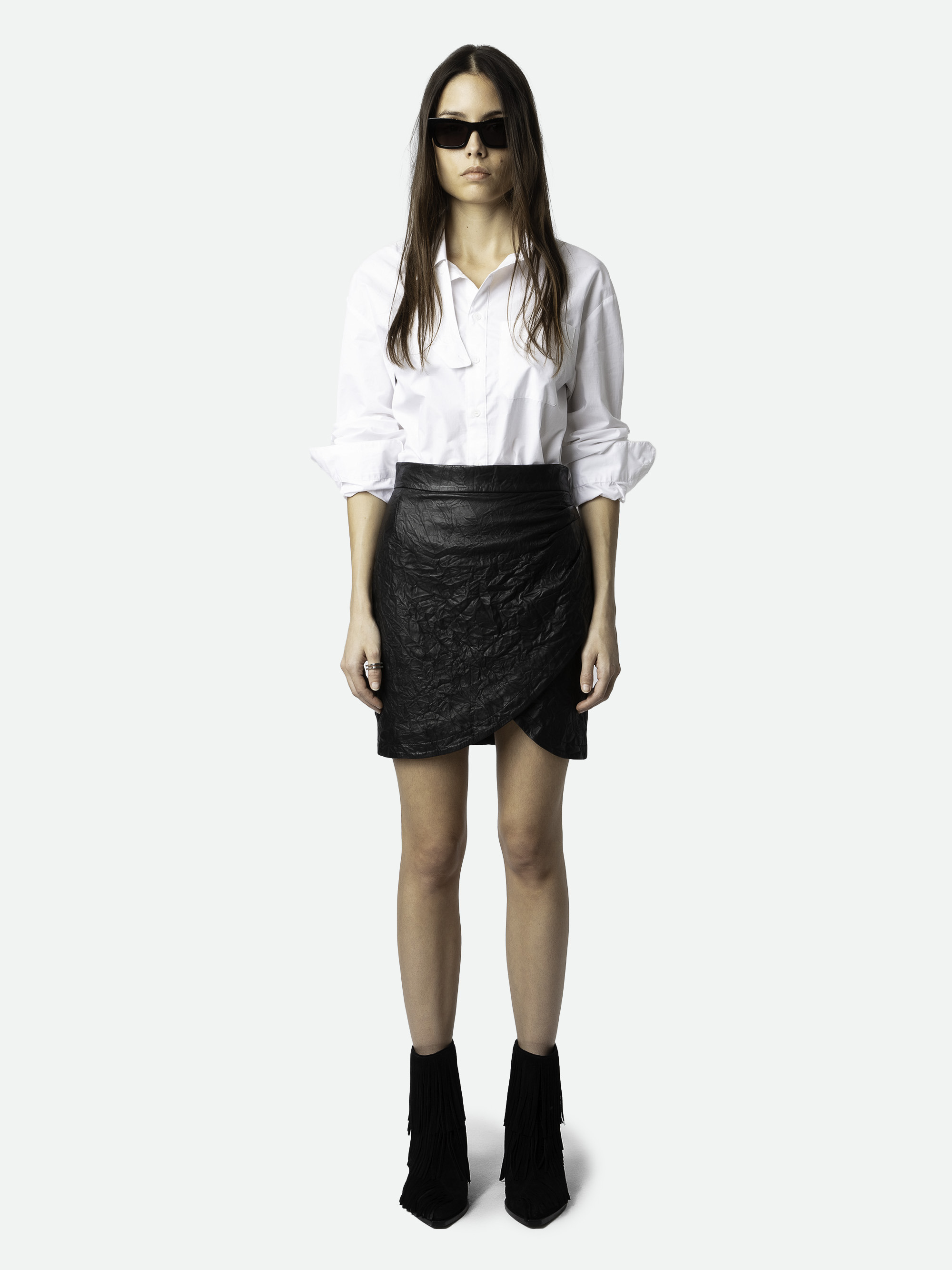 CARA BOOTS FRINGES SUEDE