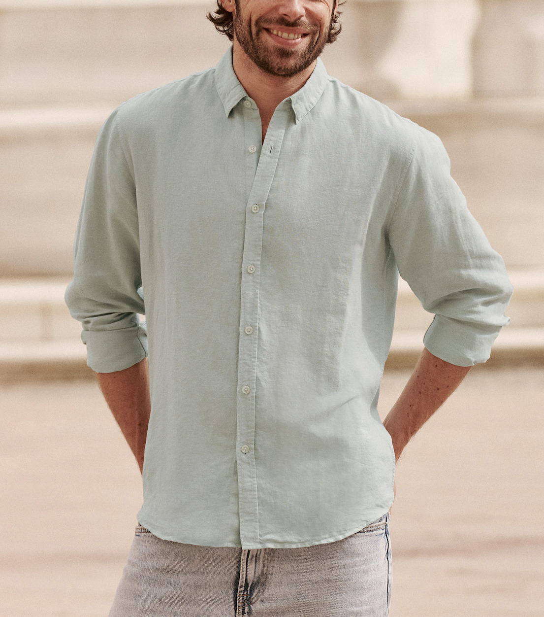 Chemise Mercer Givre