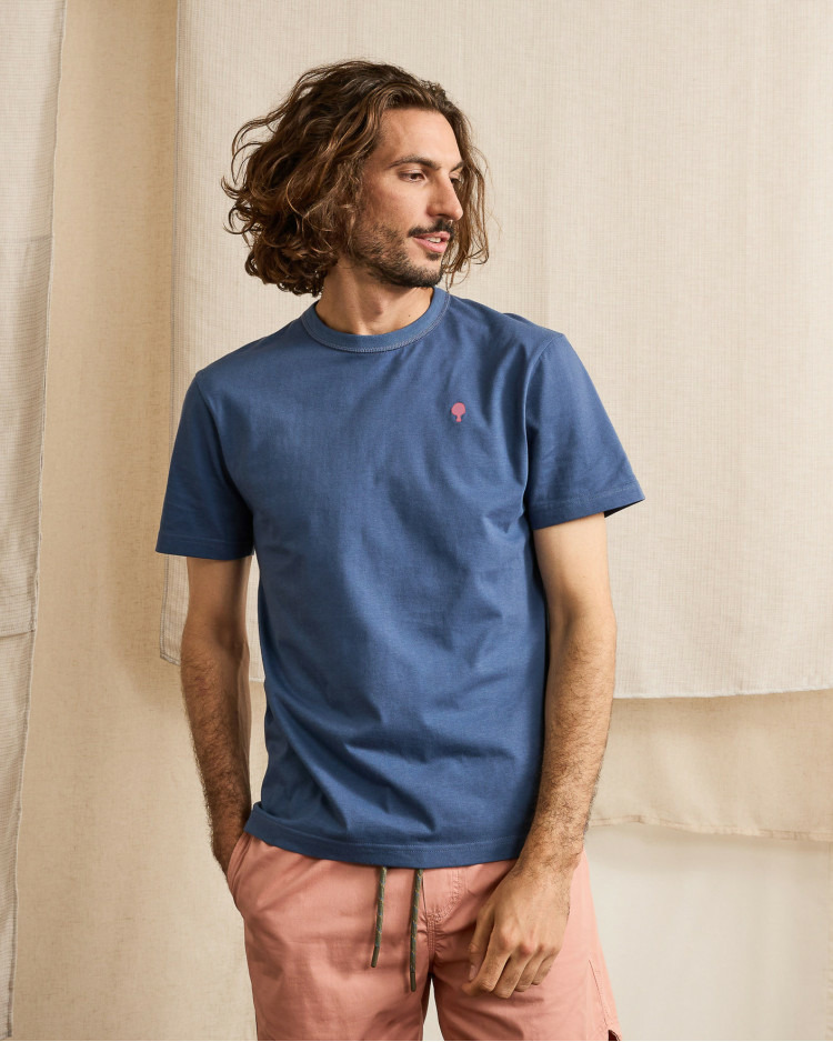 T-shirt bleu marine