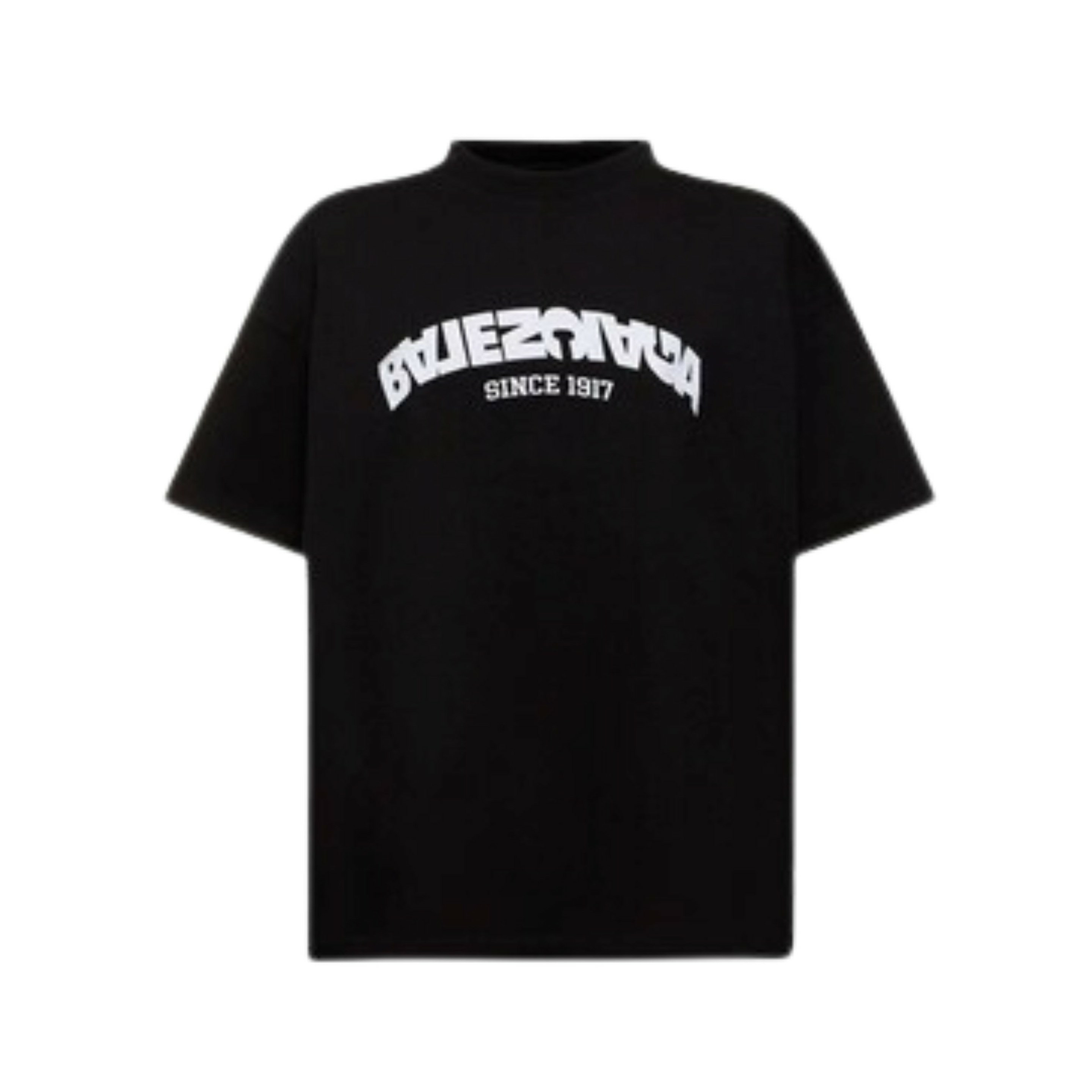 Balenciaga T-Shirt Back Flip Noir