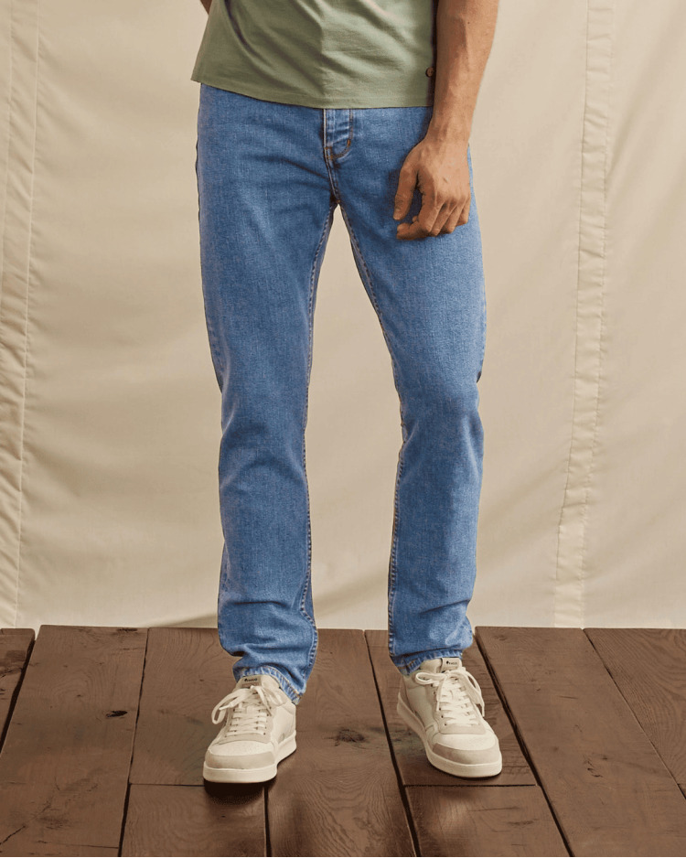 Jean denim brut