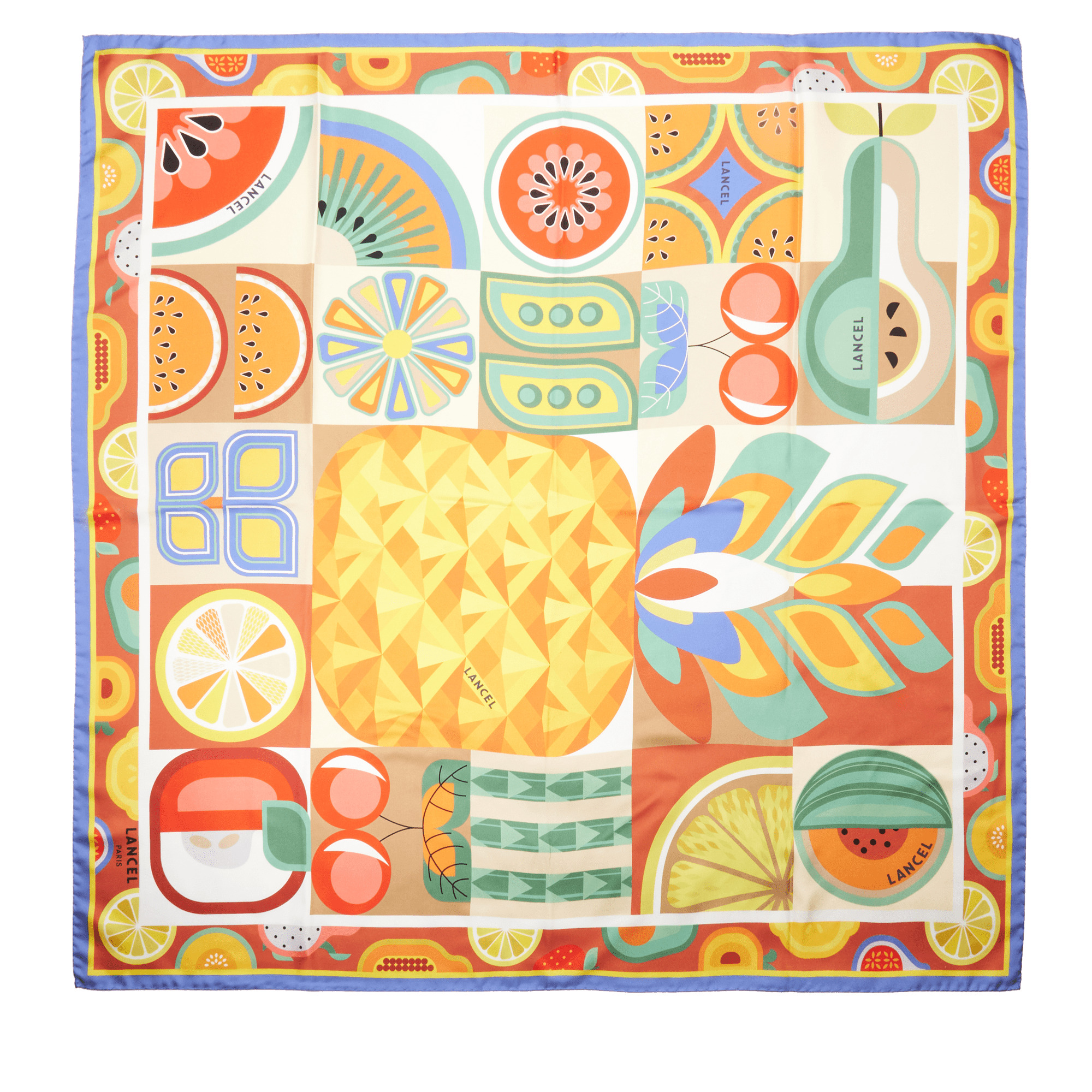 MOTIF TUTTI FRUTTI - CARRE 90