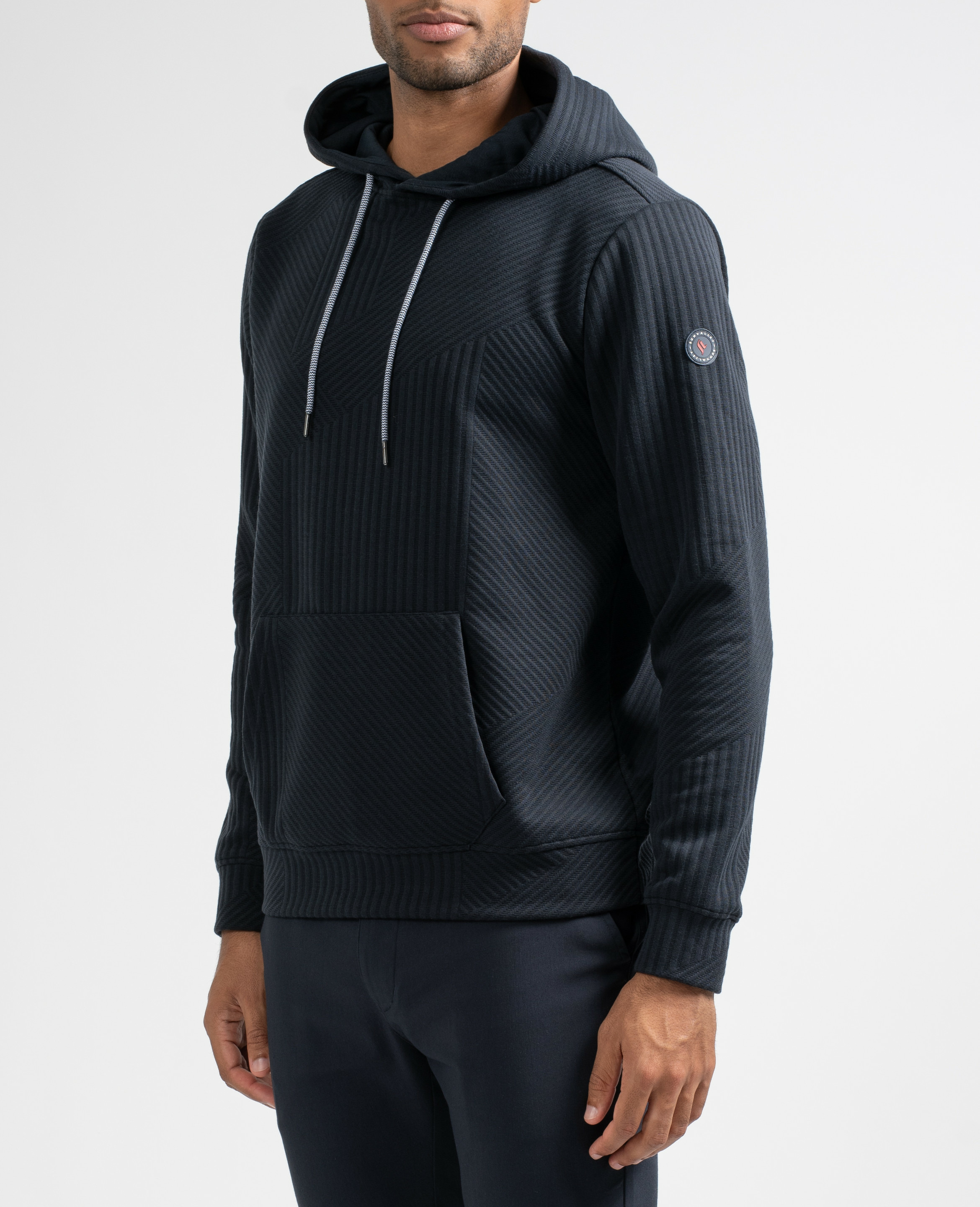 Sweat Jacquard à capuche