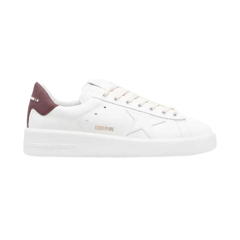 Golden Goose Purestar White Burgundy