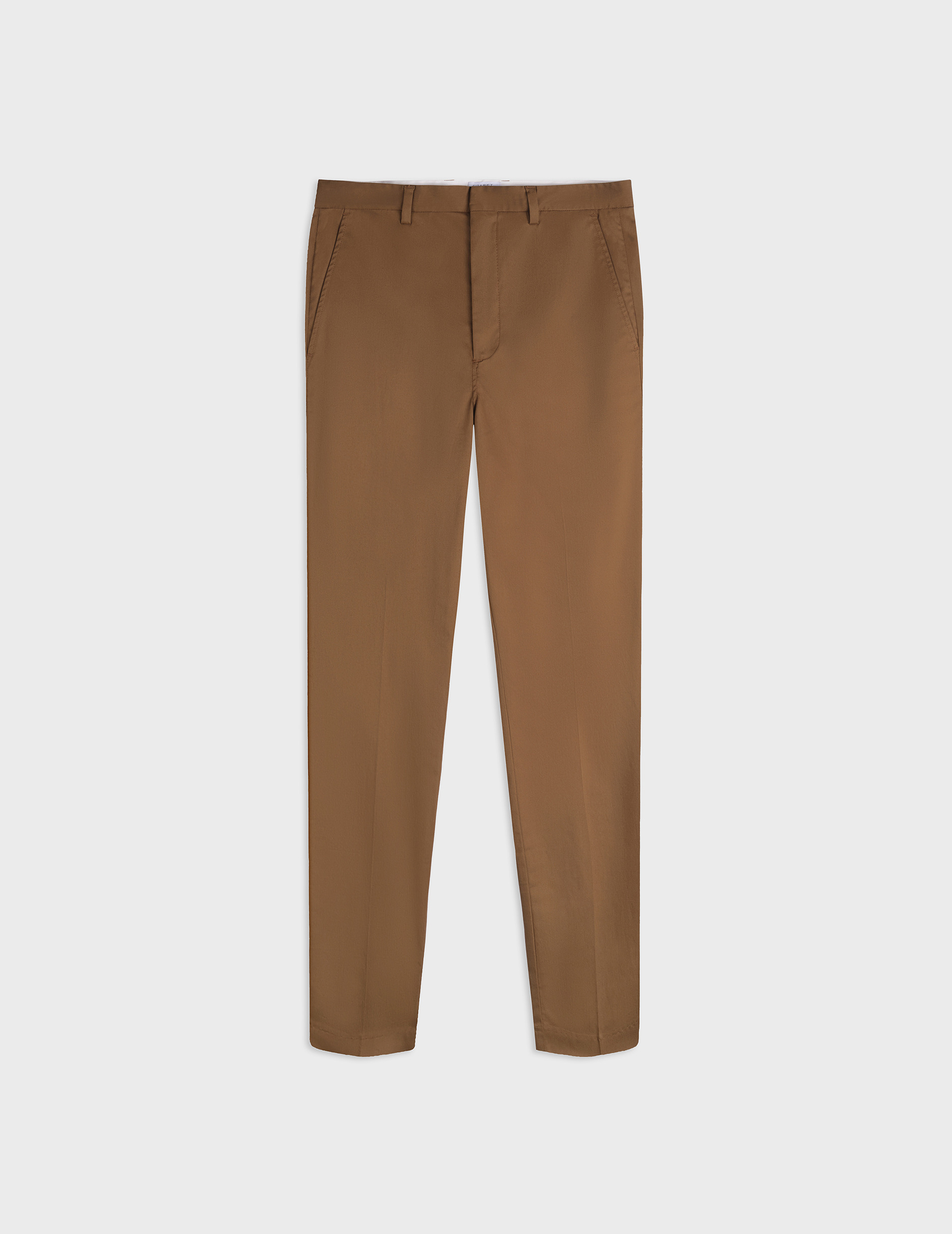 Chino Geofrey en twill marron