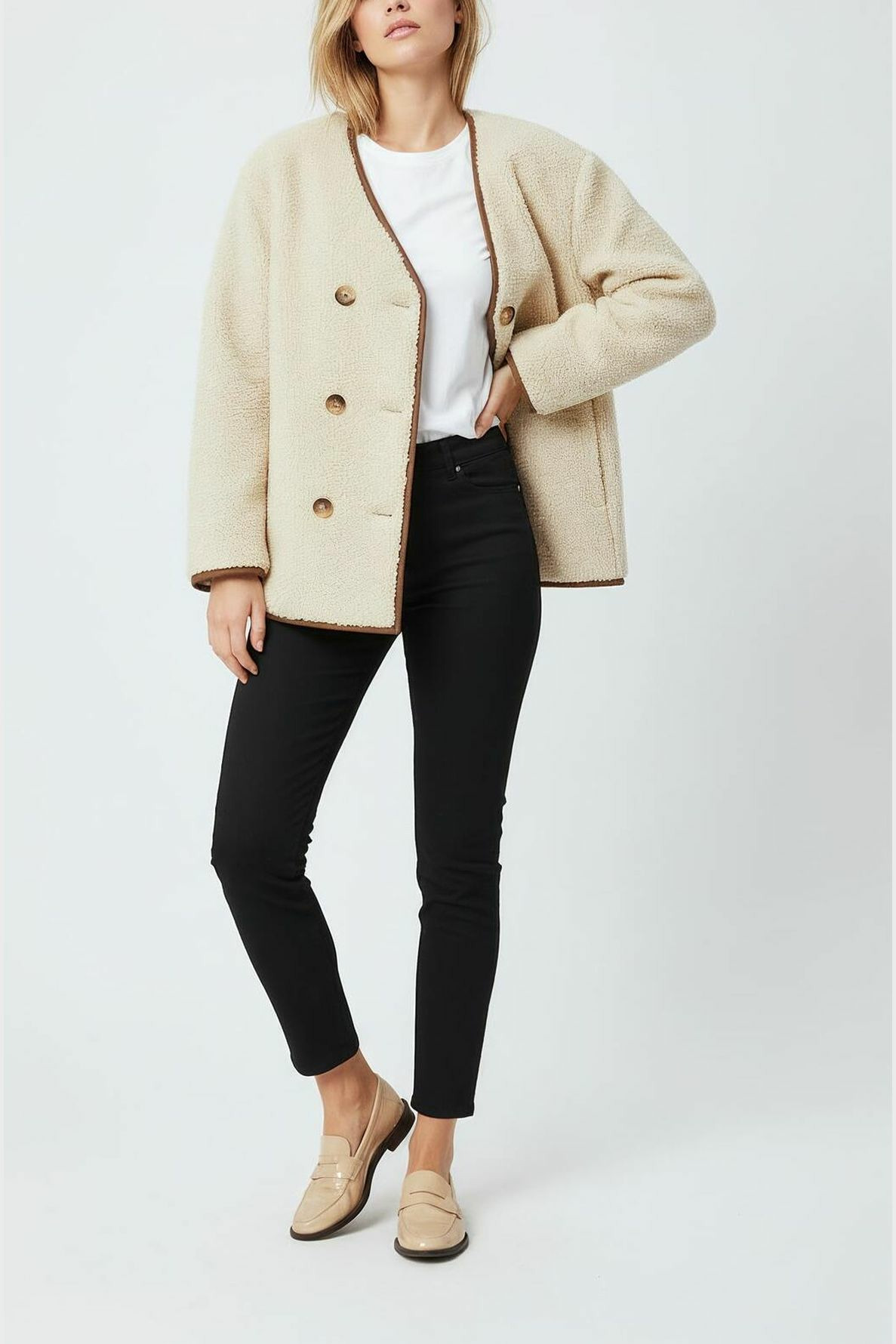 MANTEAU LILA