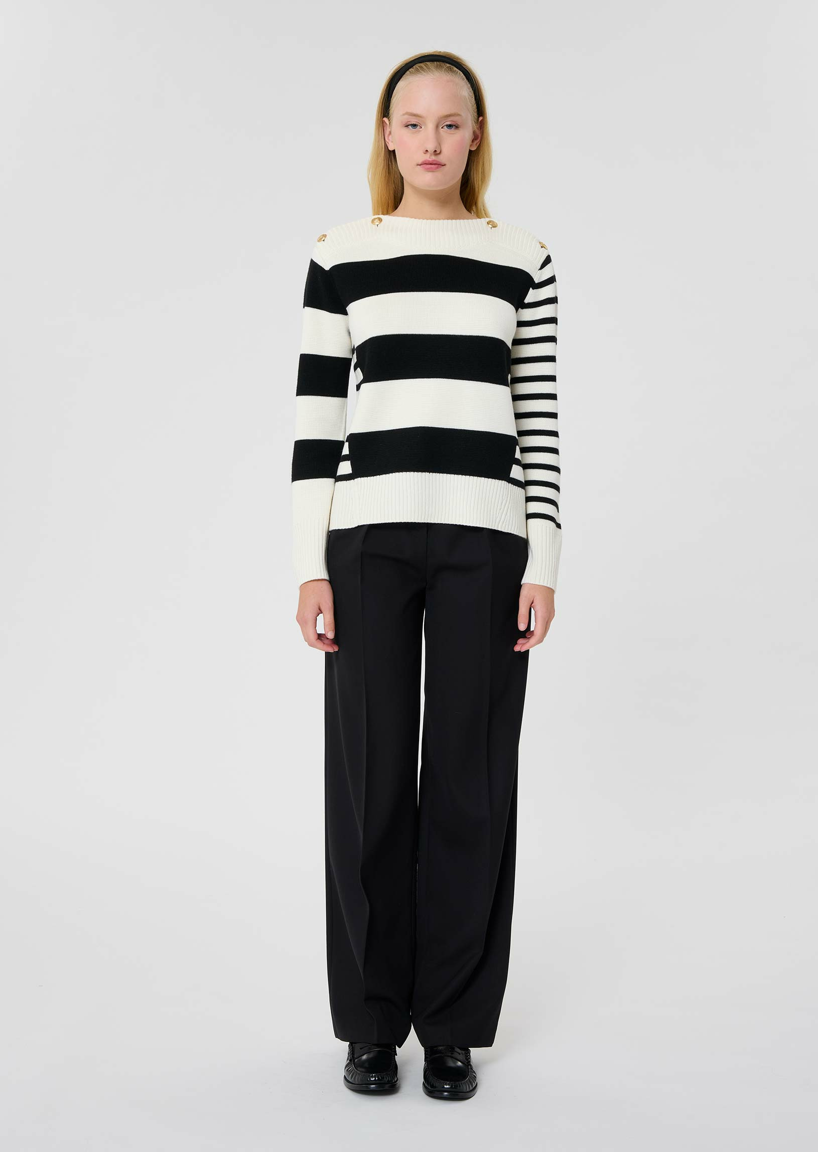 Pull Poetesse-Ecru en Polyester