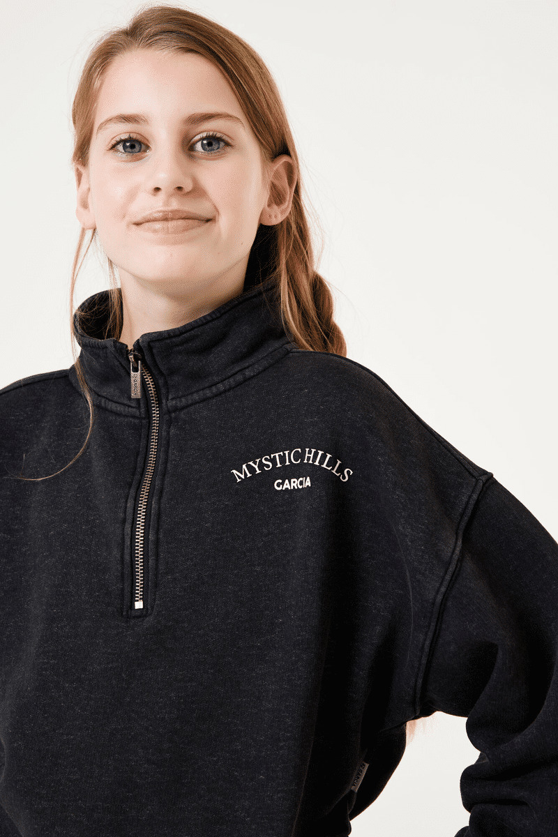 Girls Sweater Black