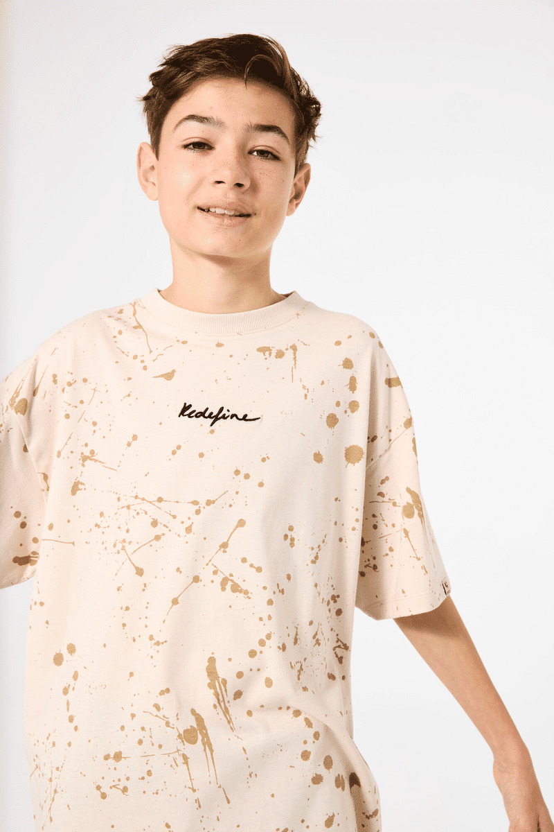 Boys T-shirt Brown