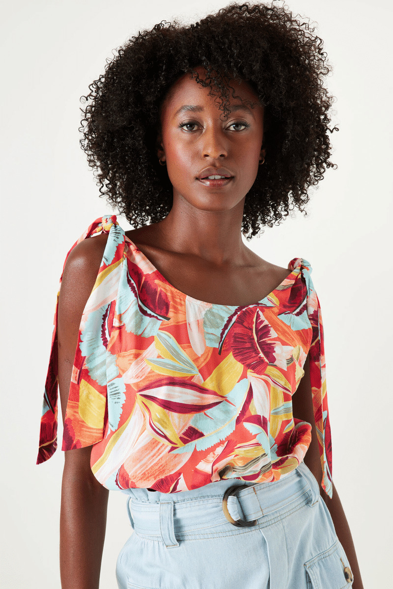 Women Top Orange