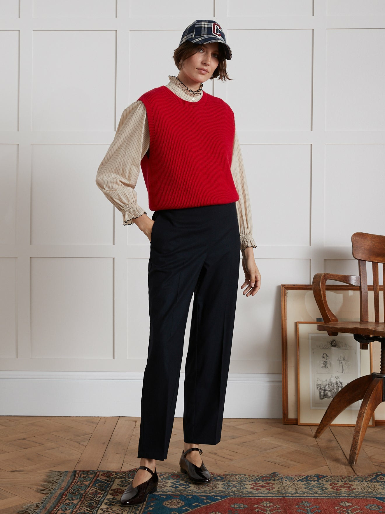 PANTALON WOOL ELASTDOS