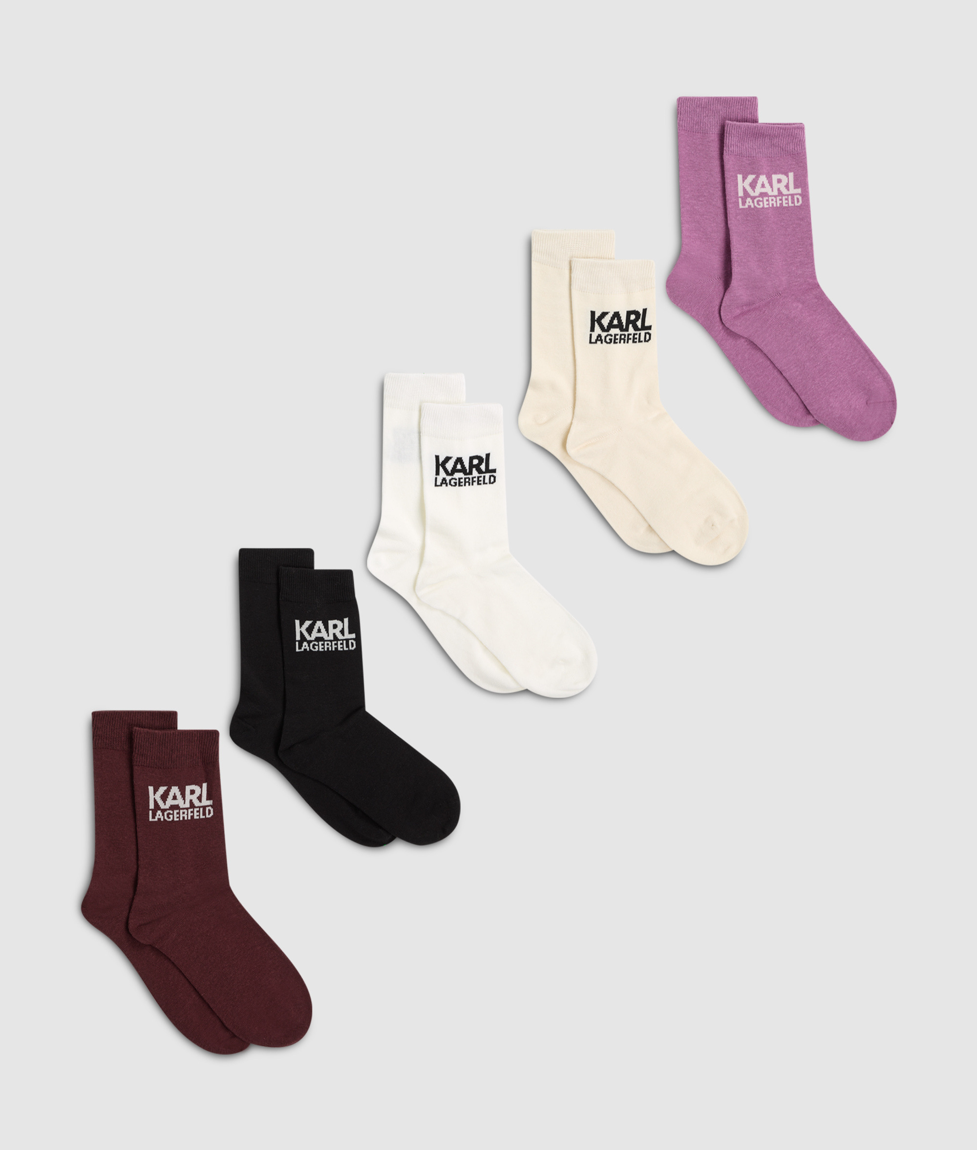 STACK LOGO SOCKS 5PK