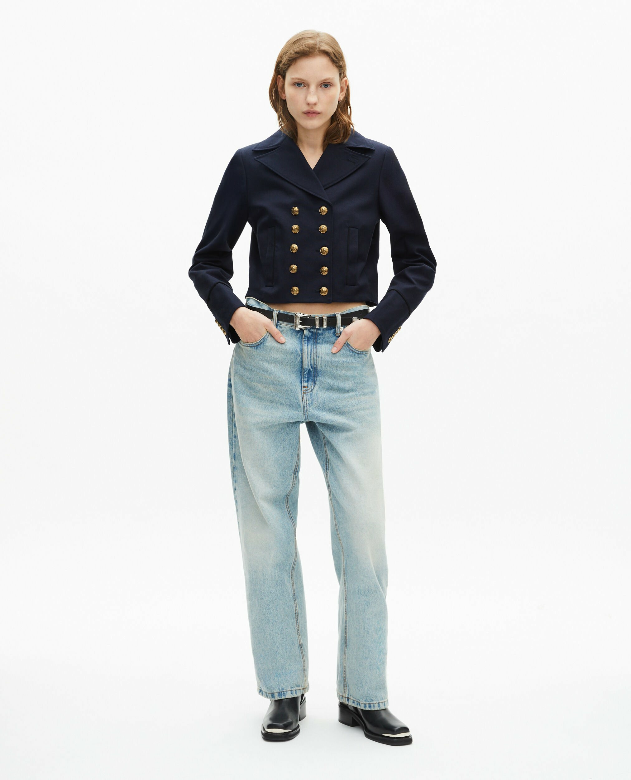 Blouson Avec Boutons Devant