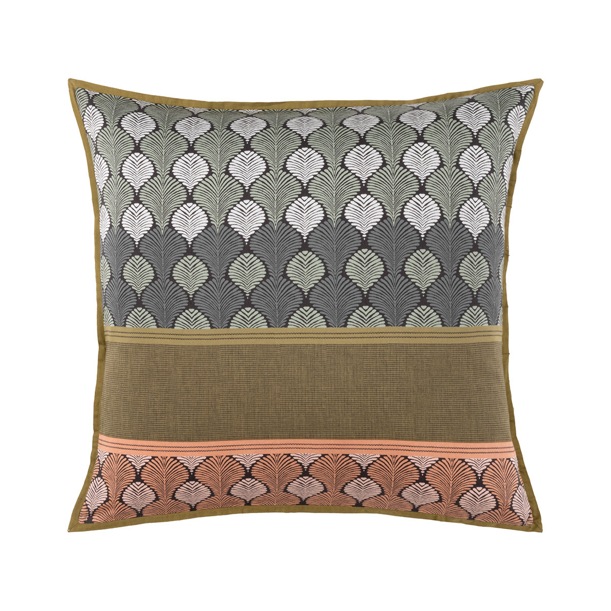 Olivier Desforges - Taie d'oreiller en satin de coton lavé, Sarang