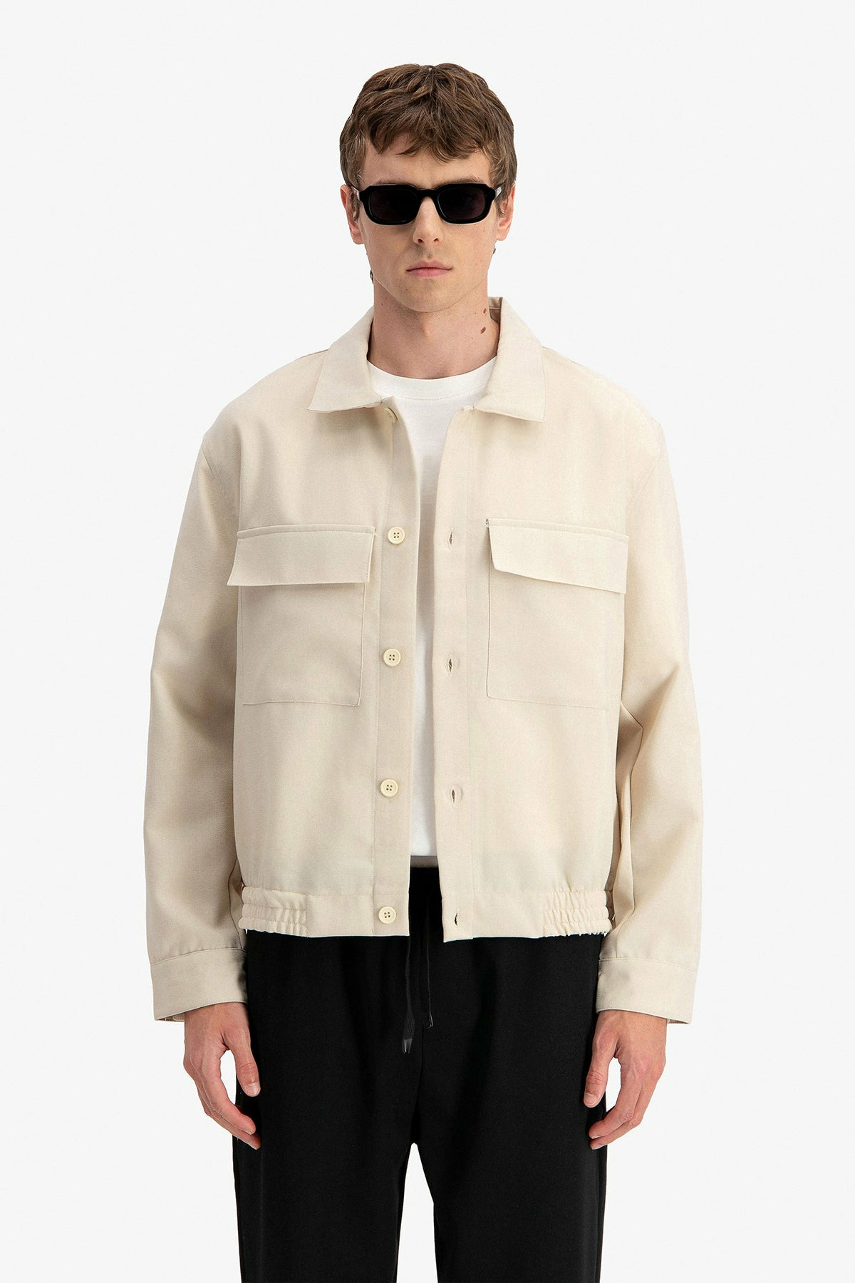 Thin linen jacket
