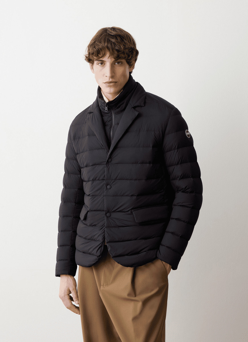 Blazer stretch en duvet super mat