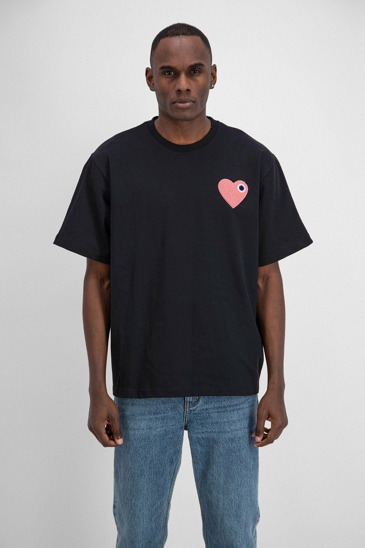 T-SHIRT COEUR CHIC