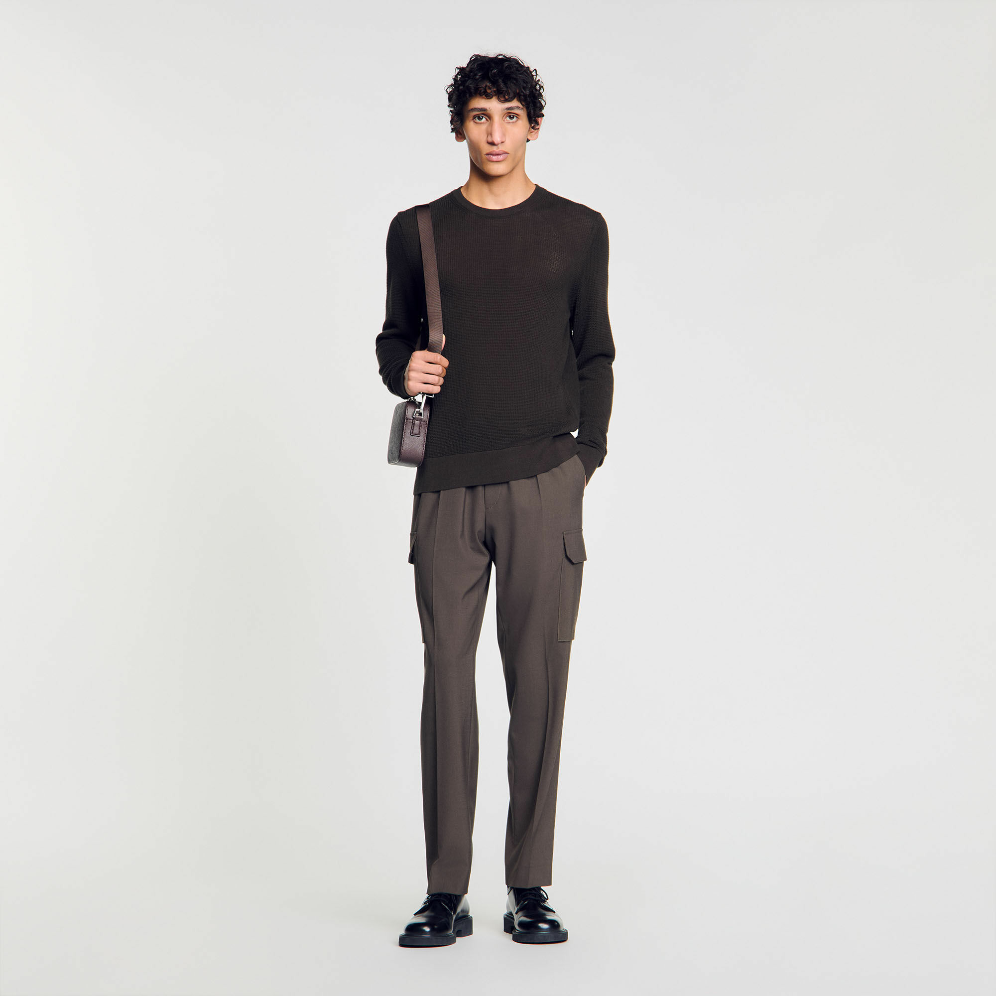 Pull en maille texturée