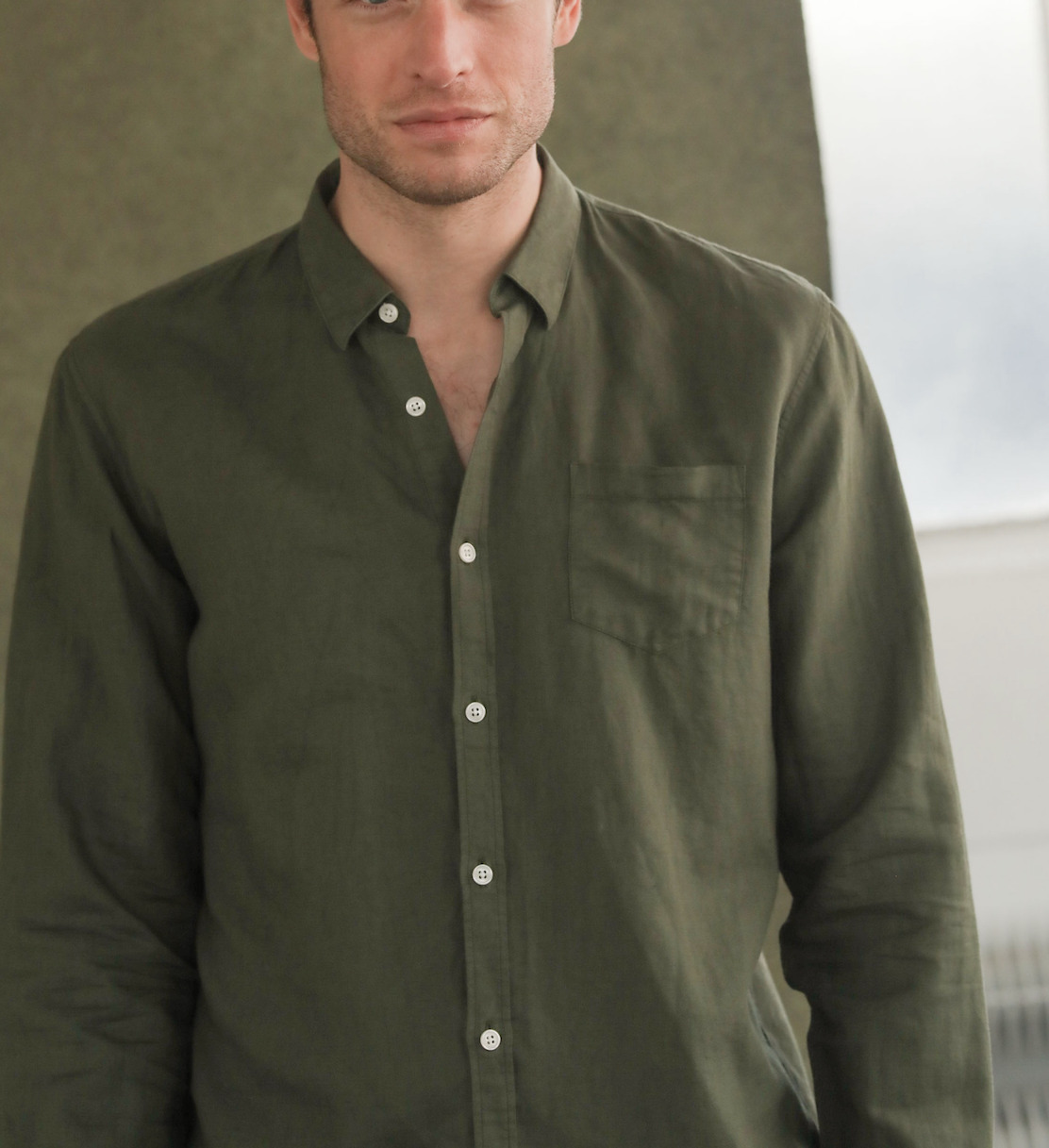 Chemise Soho Vert Pine
