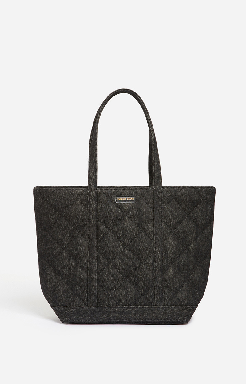 Cabas M En Coton Matelassé Porté Main