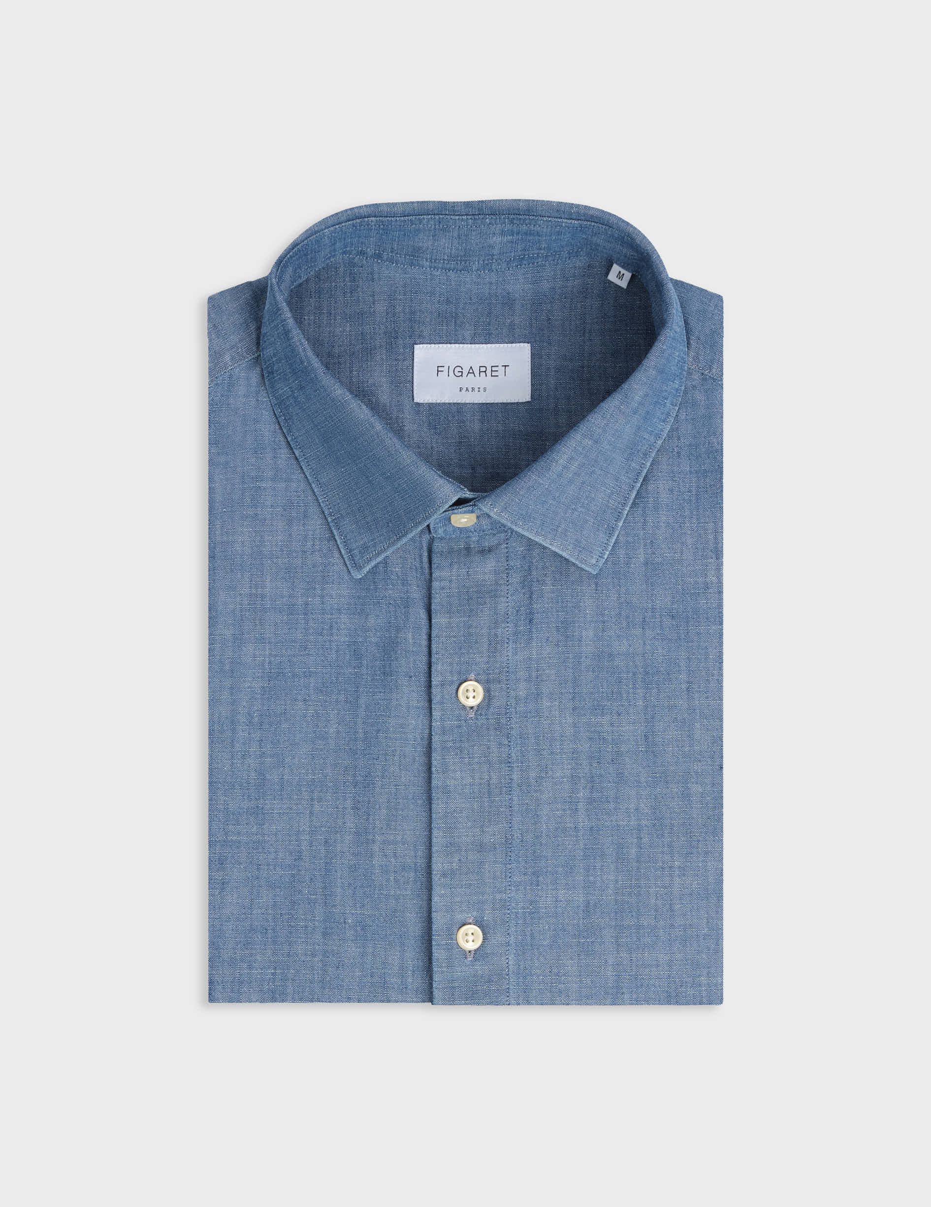 Chemise Auguste bleue