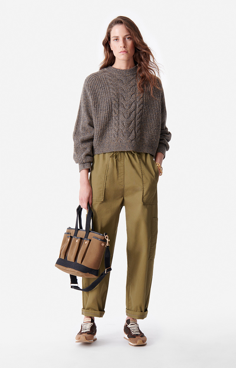 Pantalon Cailo En Coton Mélangé