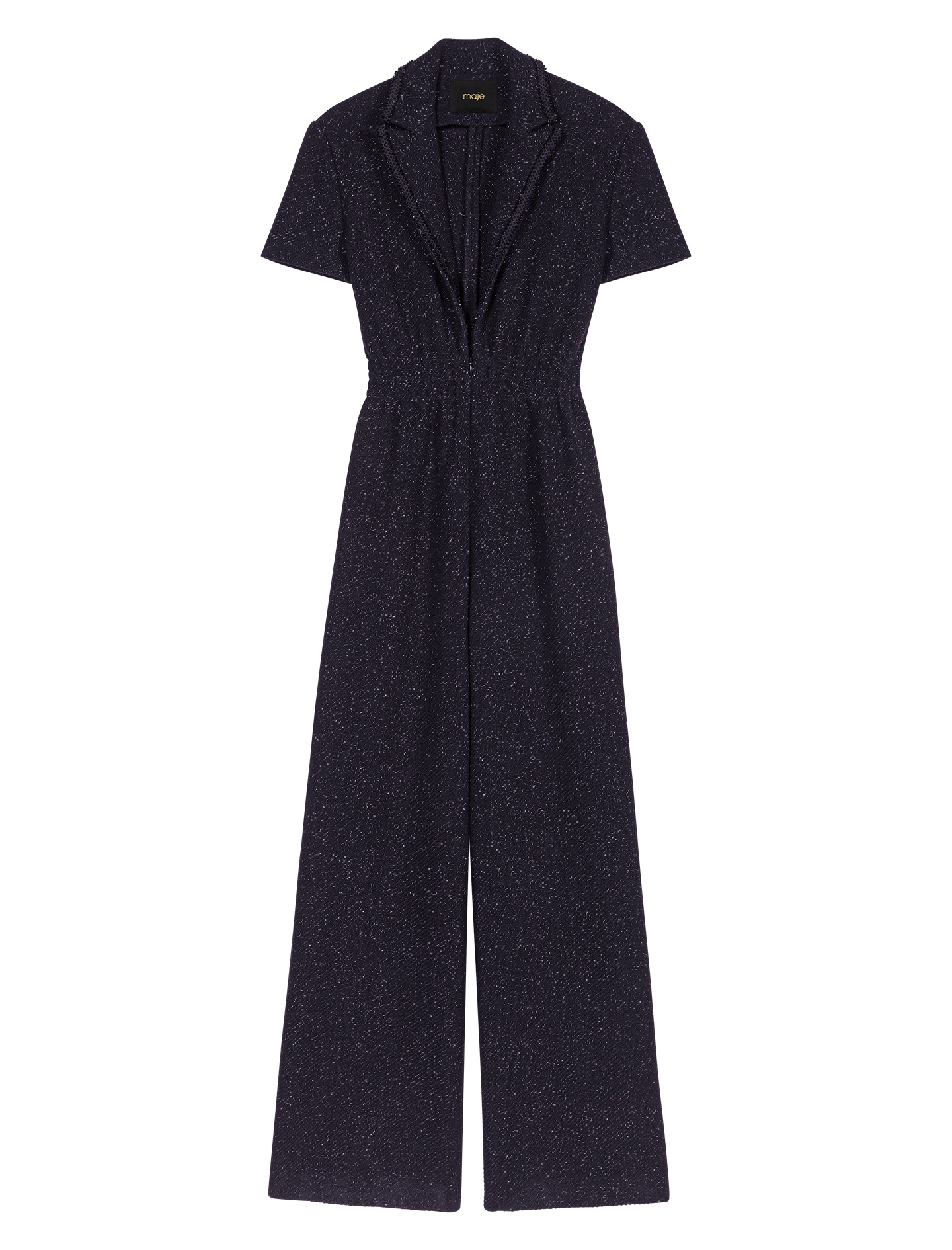 Combinaison pantalon en tweed