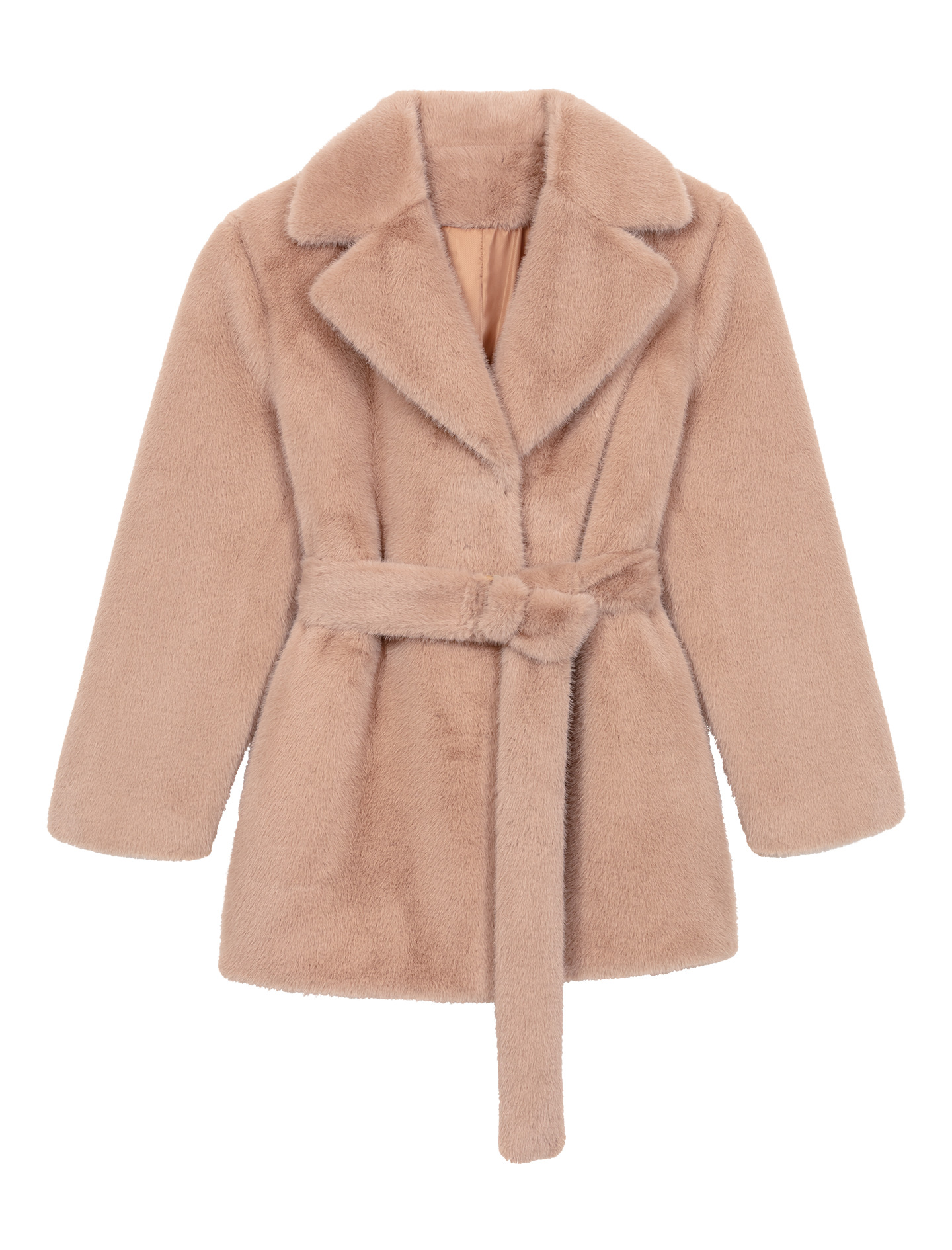 Manteau en fausse fourrure