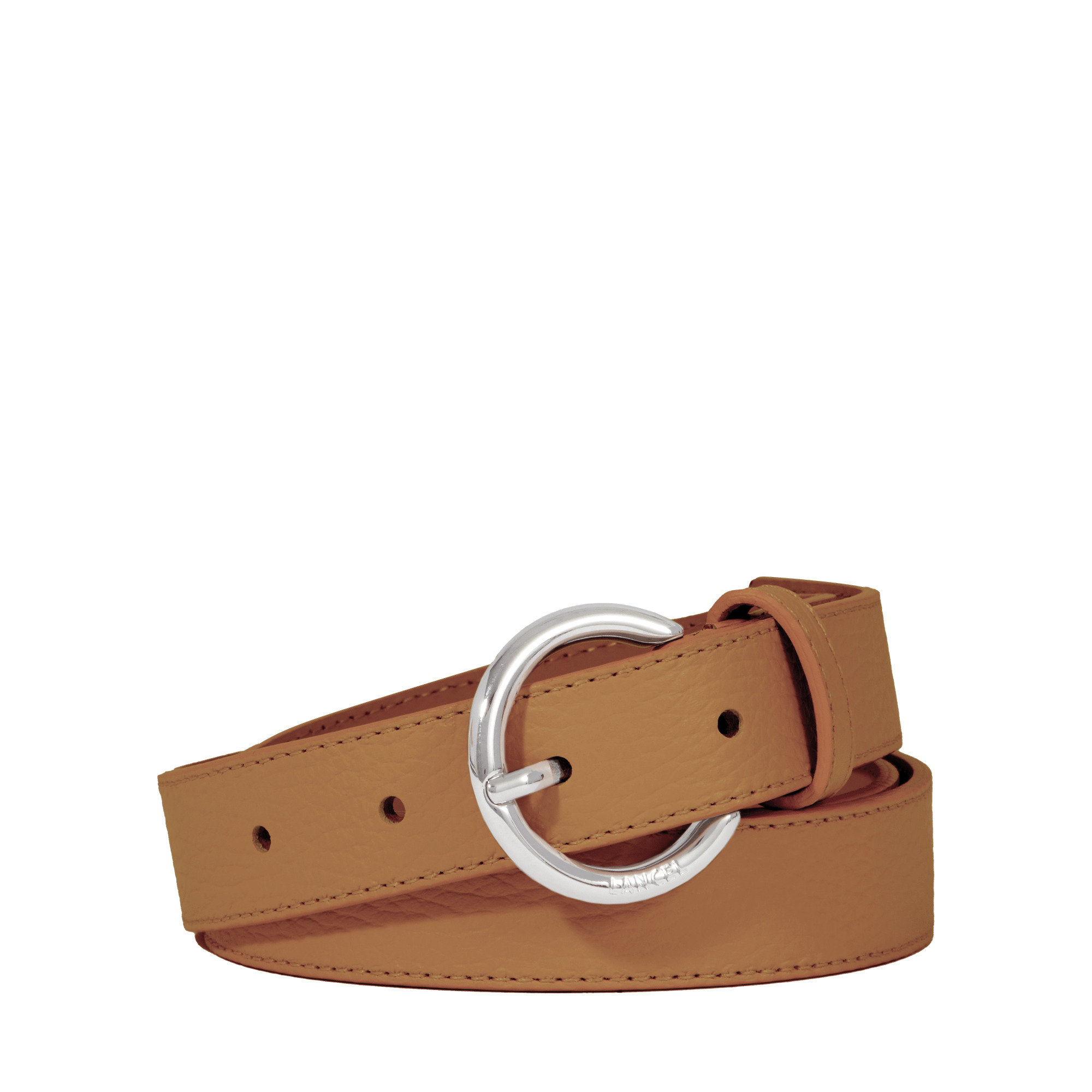 Premier Flirt De Lancel - Ceinture 25Mm Ajustsable - Camel