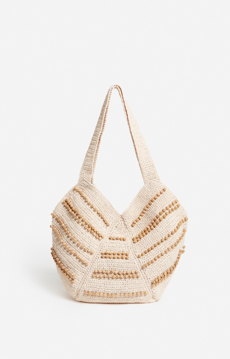 Panier Berlingot Raphia En Papier En Viscose