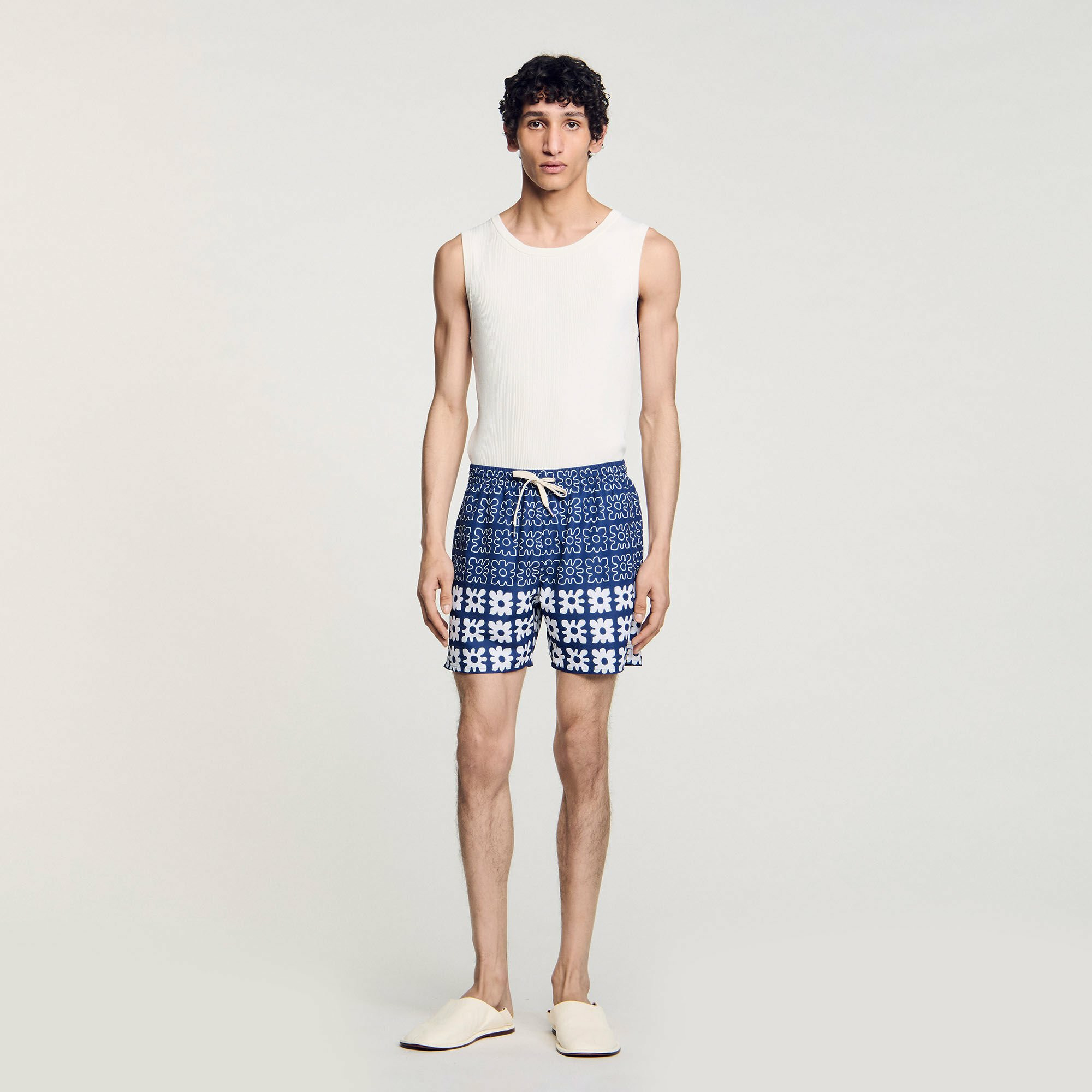 Maillot de bain à imprimé fleuri