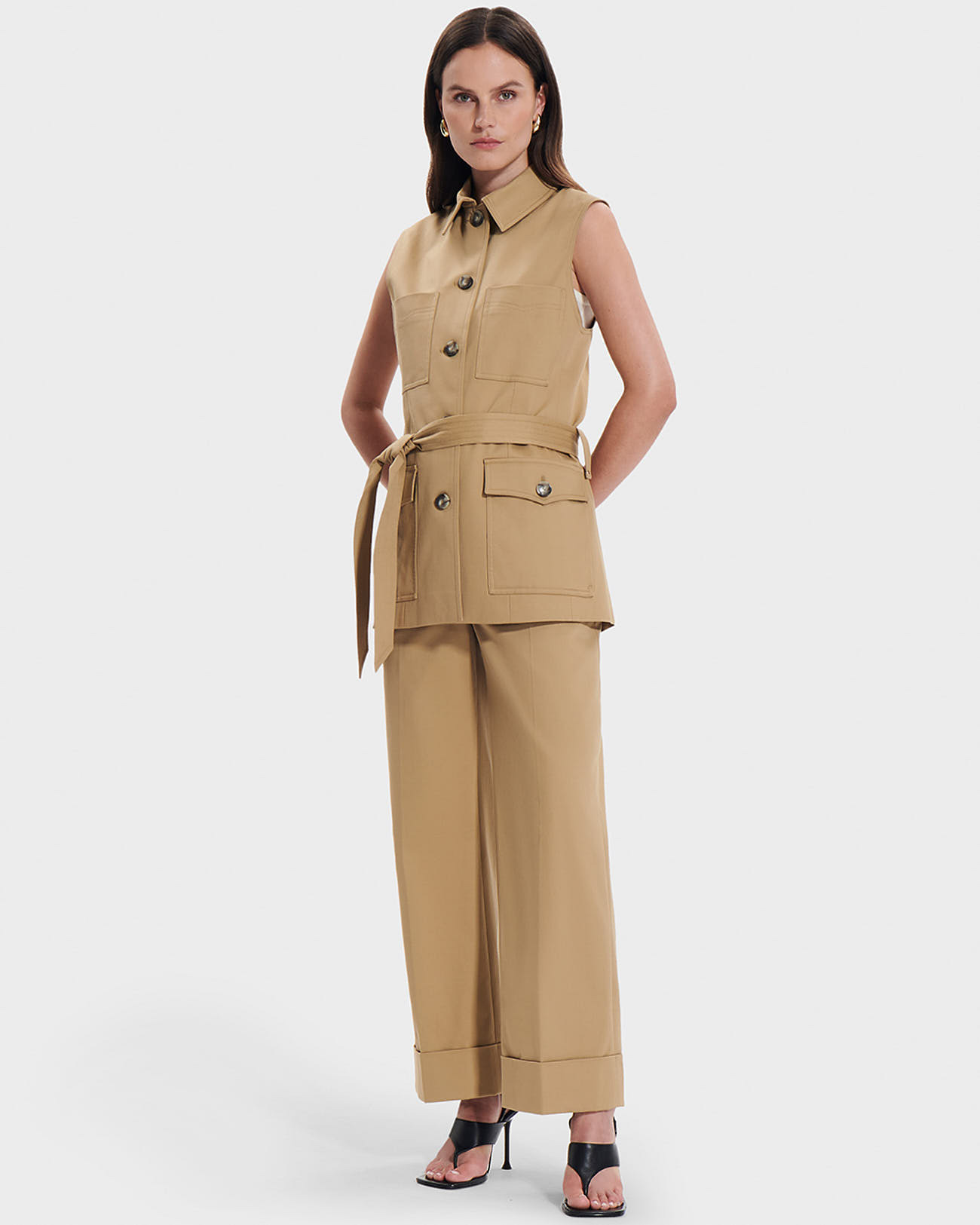 Veste Varsovie Bronze en Coton