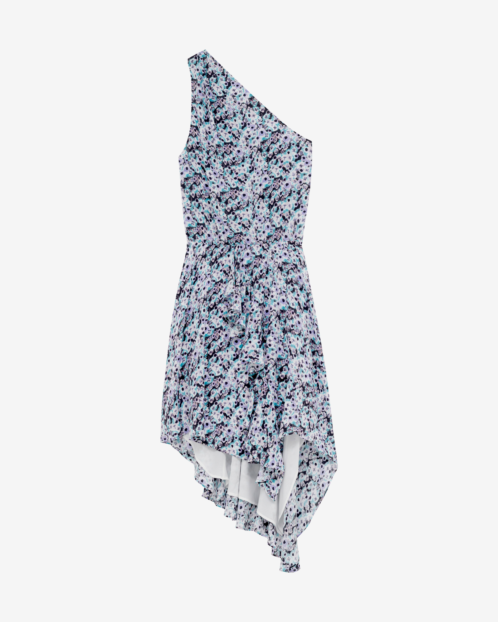 Robe Asymétrique À Imprimé Nahia