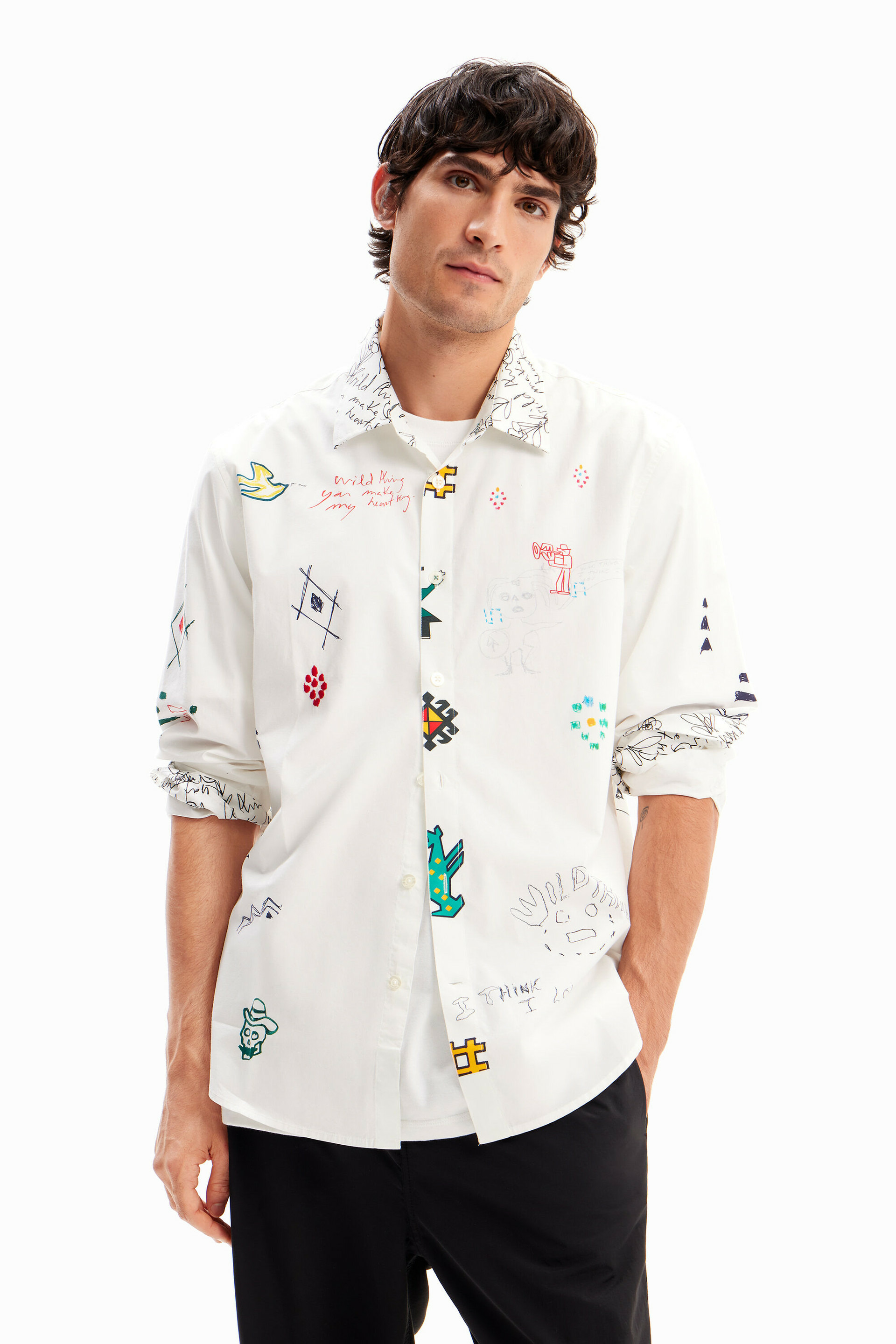 CHEMISE A MANCHE LONGUE SANTI