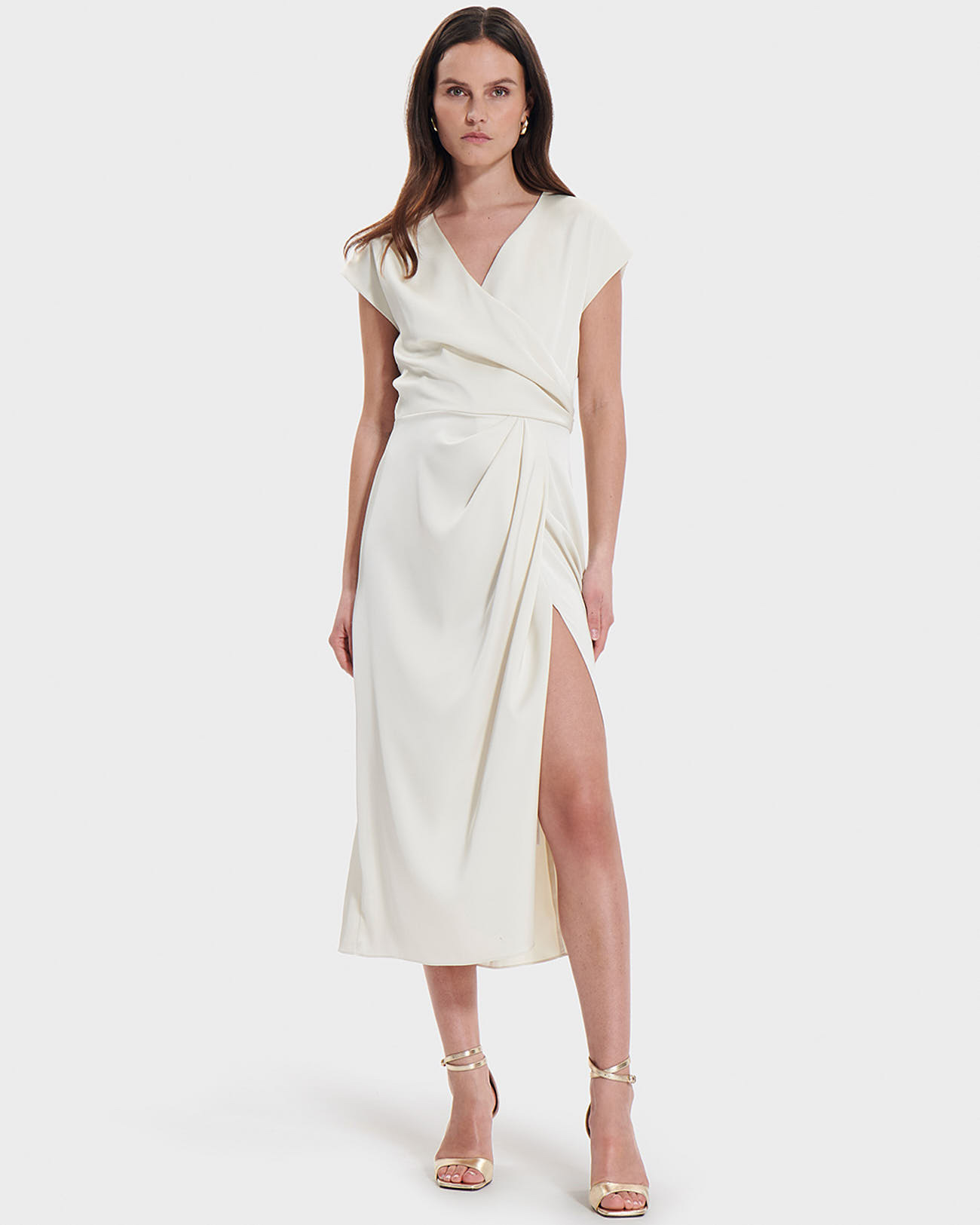 Robe Rang Ecru en Polyester