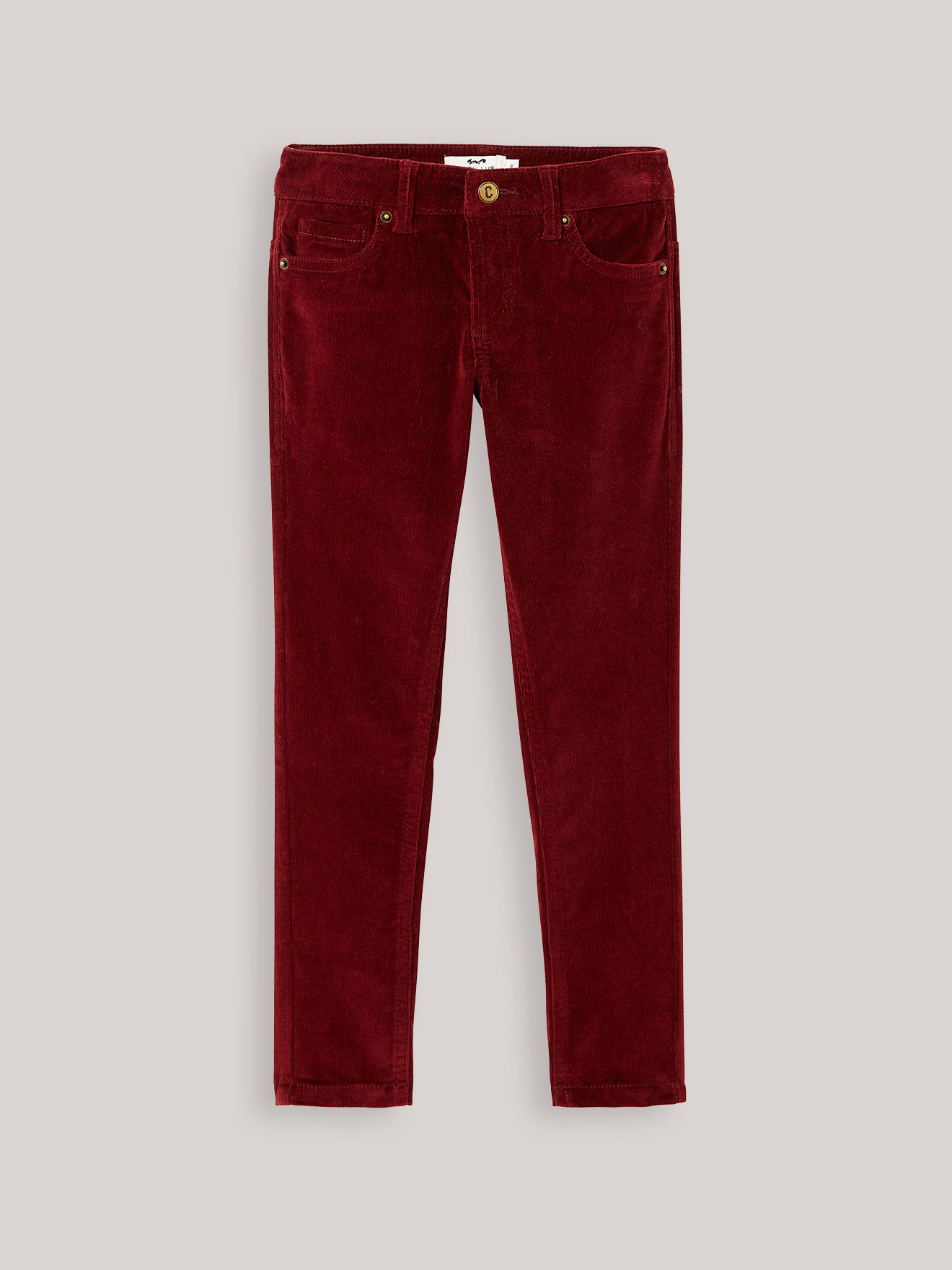 PANTALON slim velou