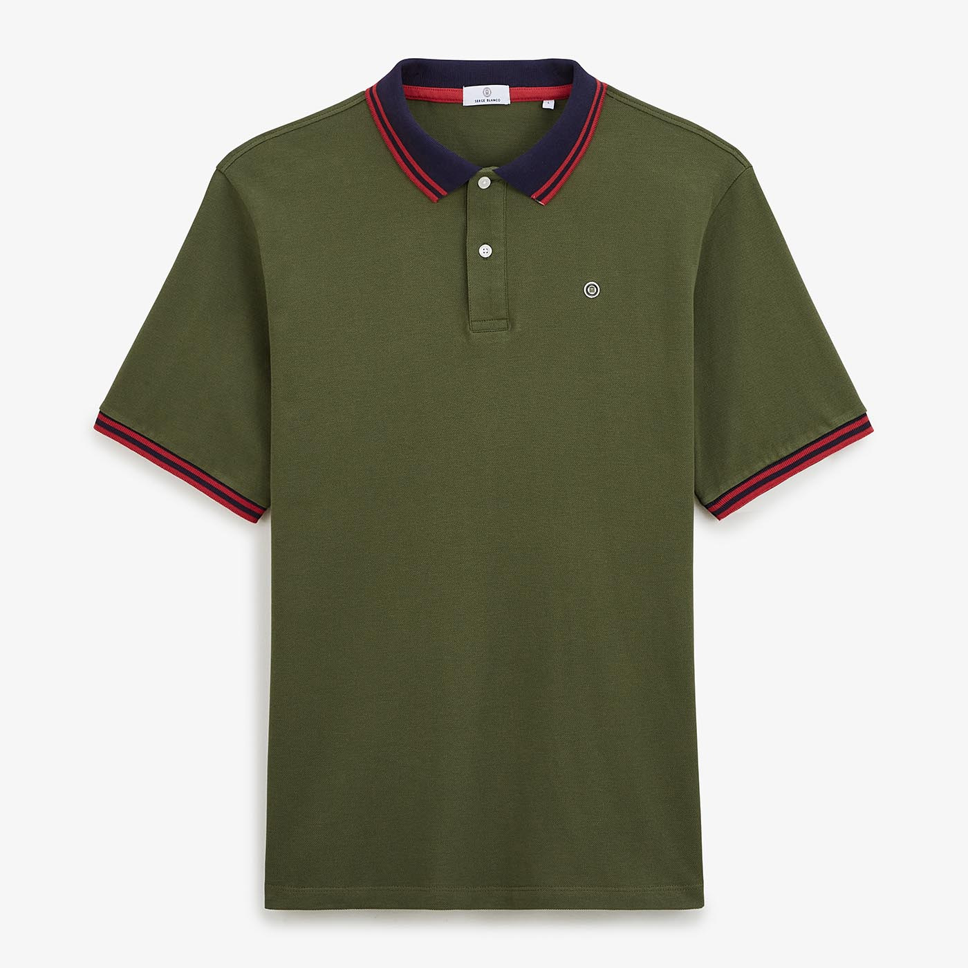 Polo Larry vert militaire