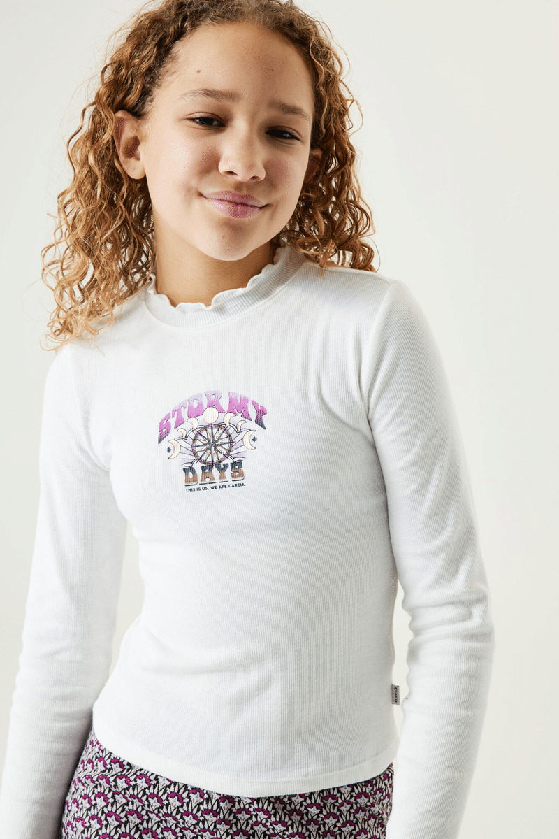 Girls T-shirt White
